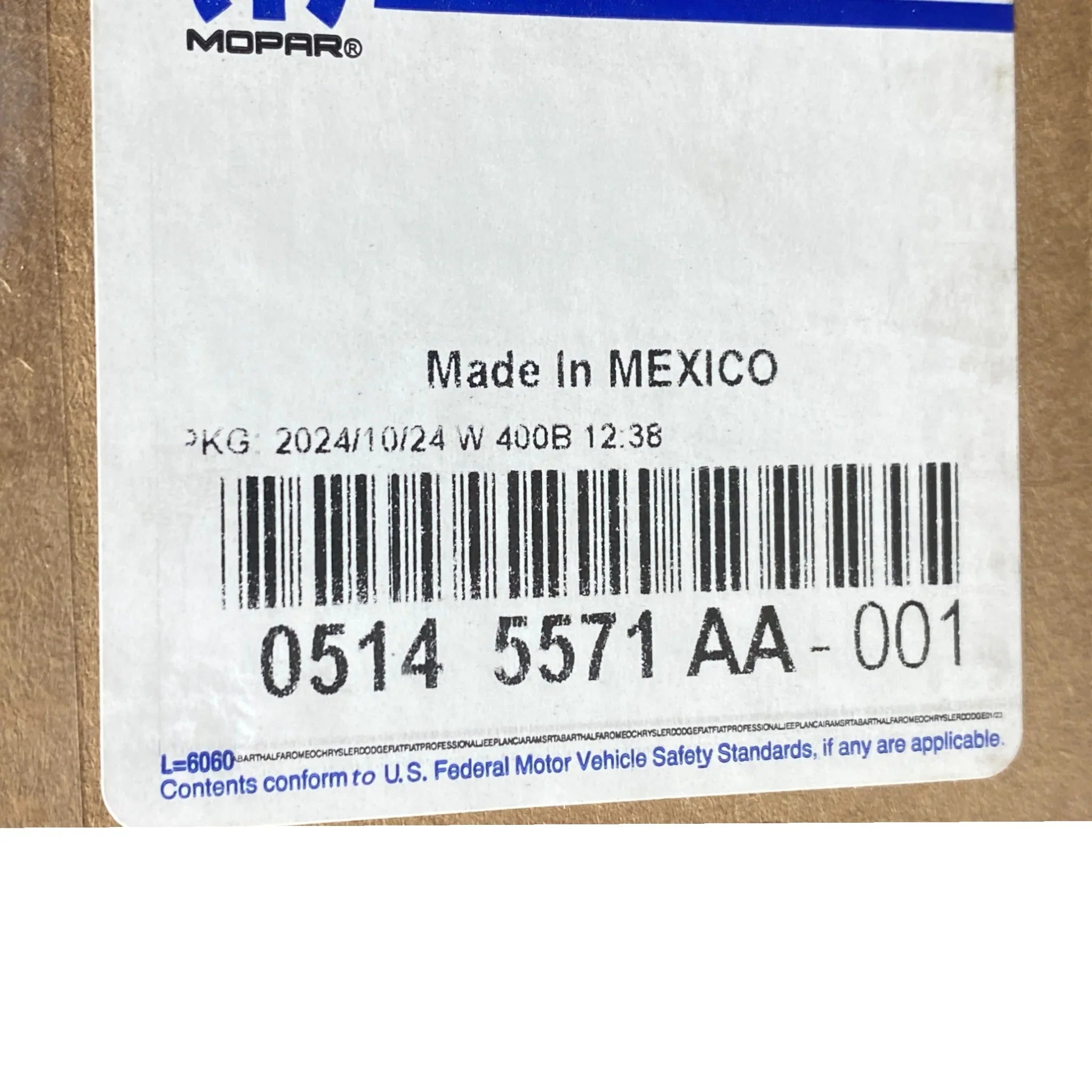 5145625AA Genuine Mopar Fuel Pump Module