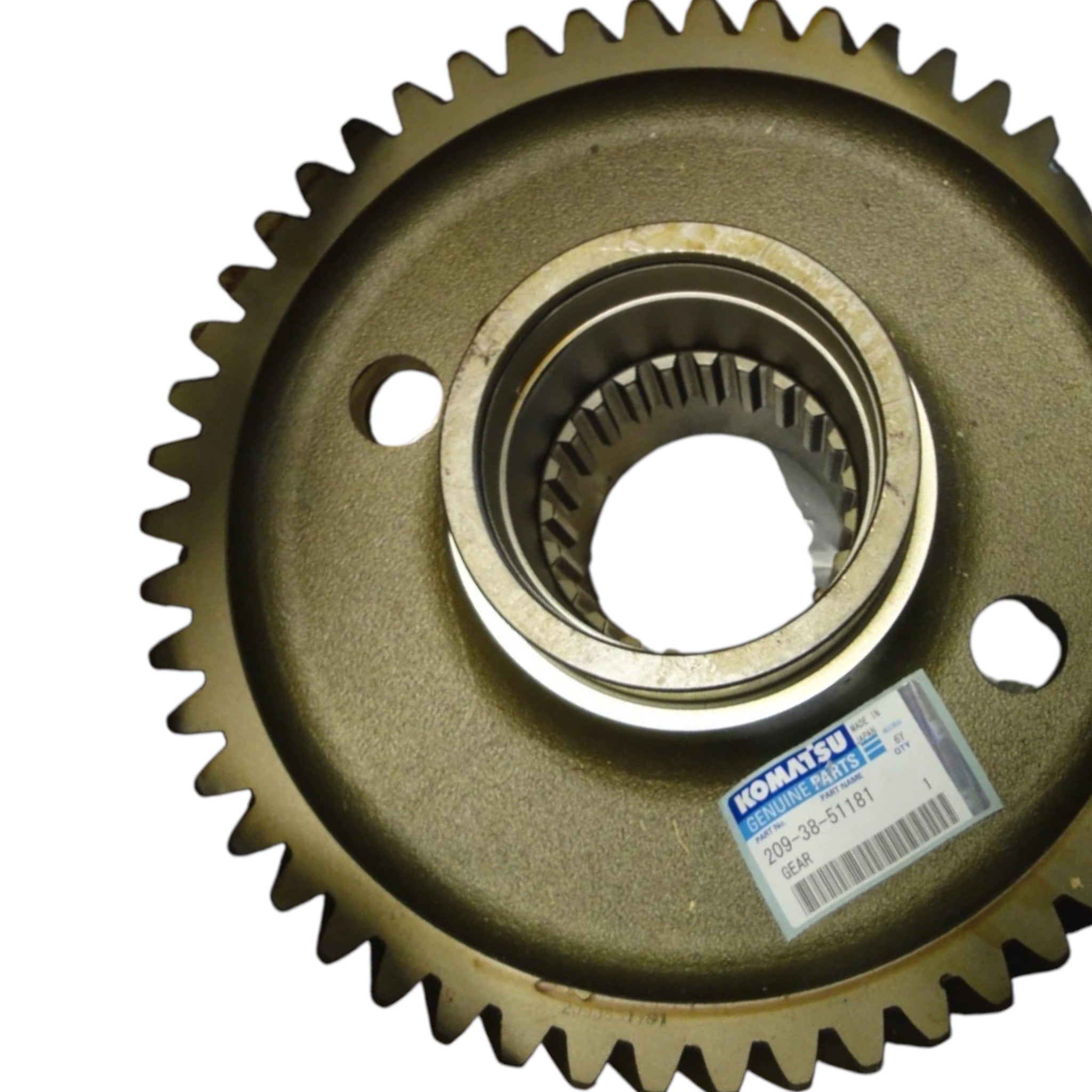 209-38-51181 Genuine Komatsu Gear