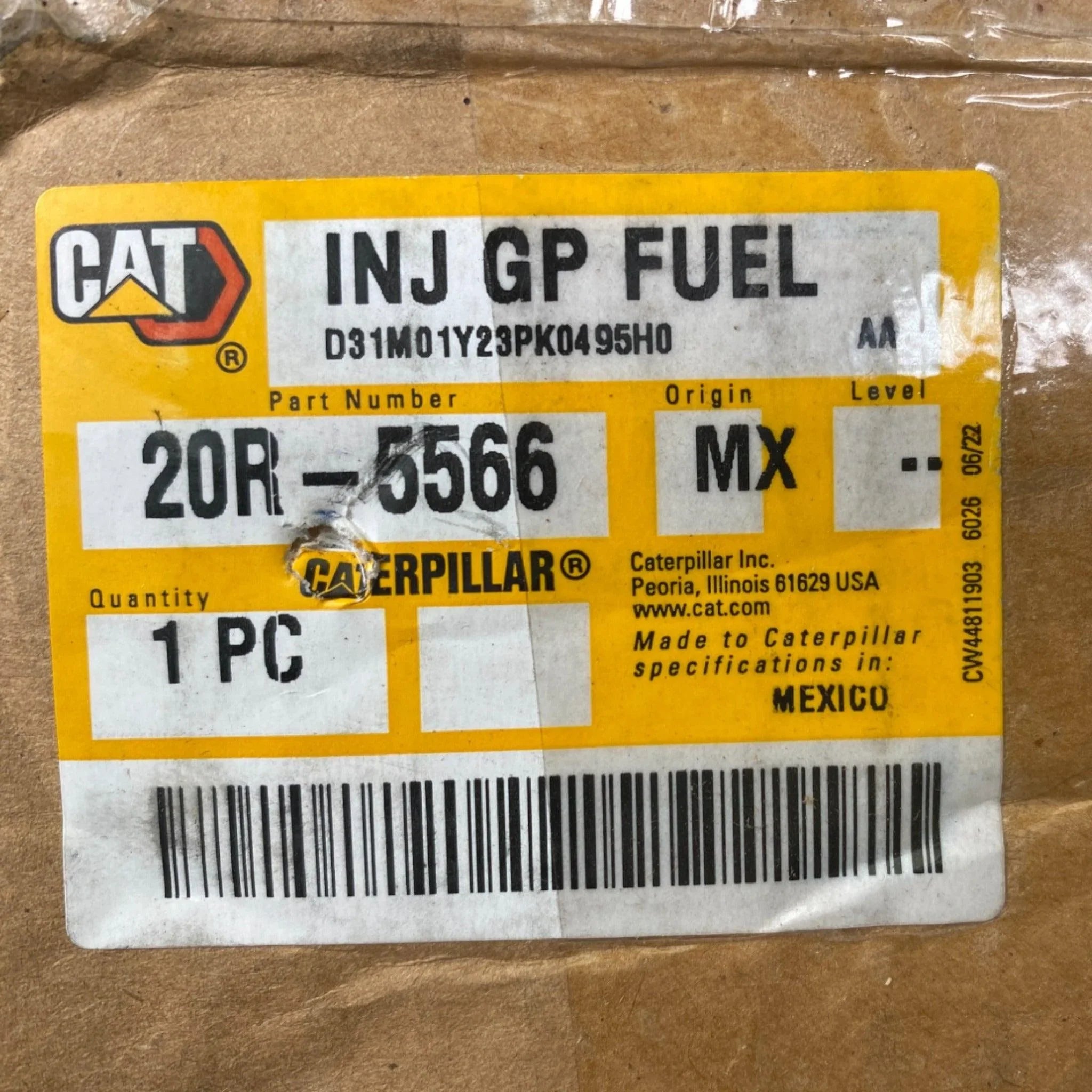 20R-5566 Genuine Cat Fuel Injector For C175-16 C175-20 C175-16