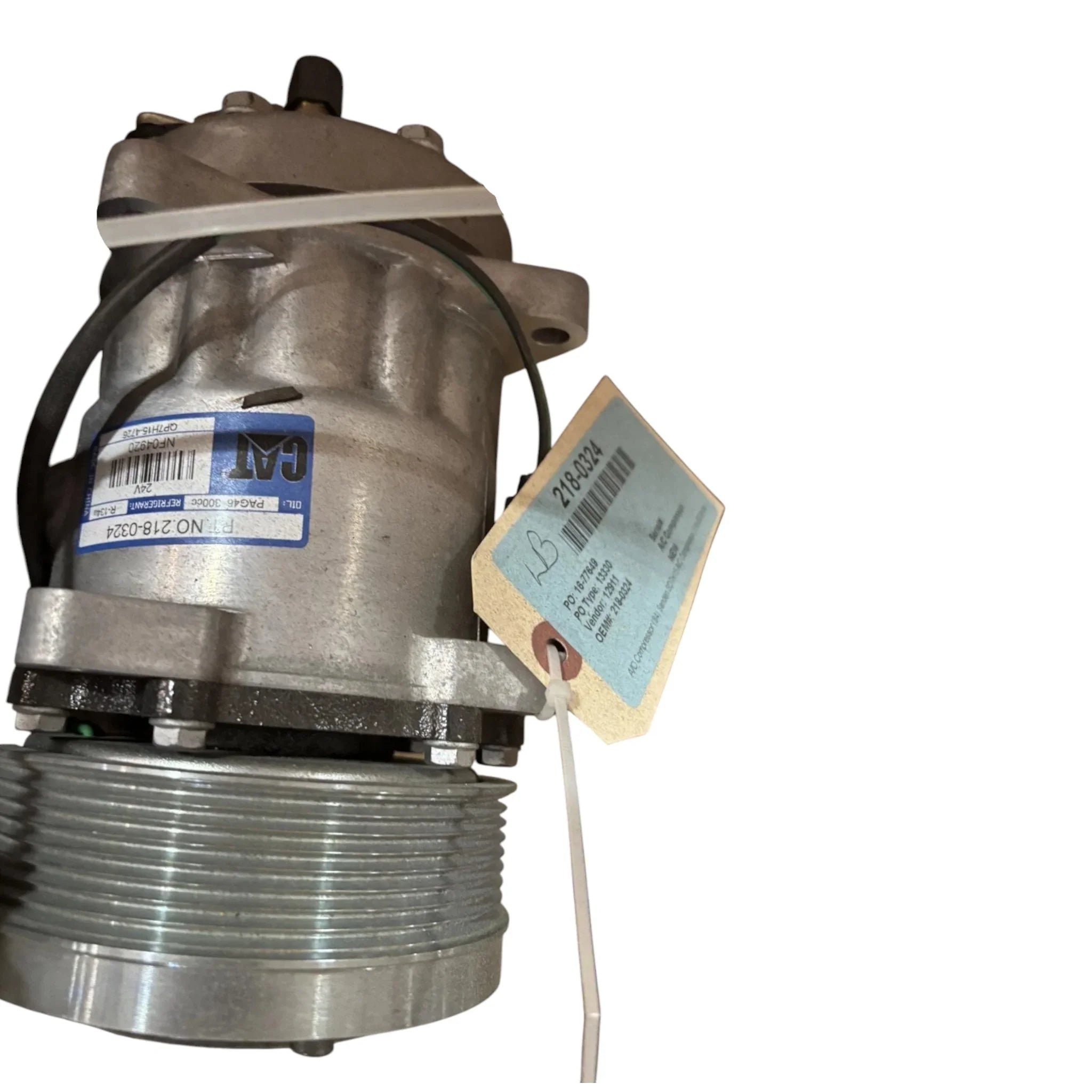 3990380 Genuine CAT A/C Compressor 24V