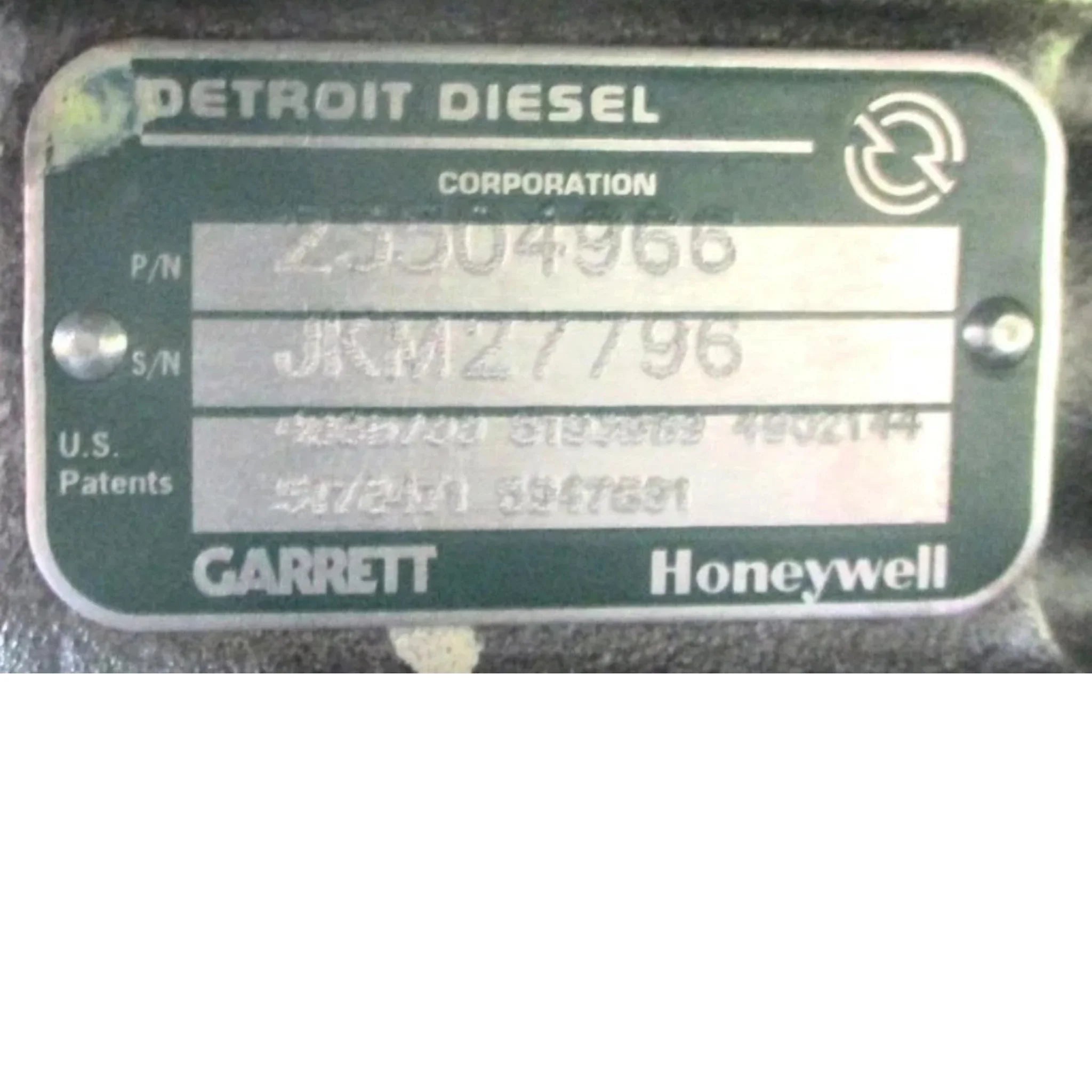 R23504967 Genuine Detroit Diesel Turbocharger 12L