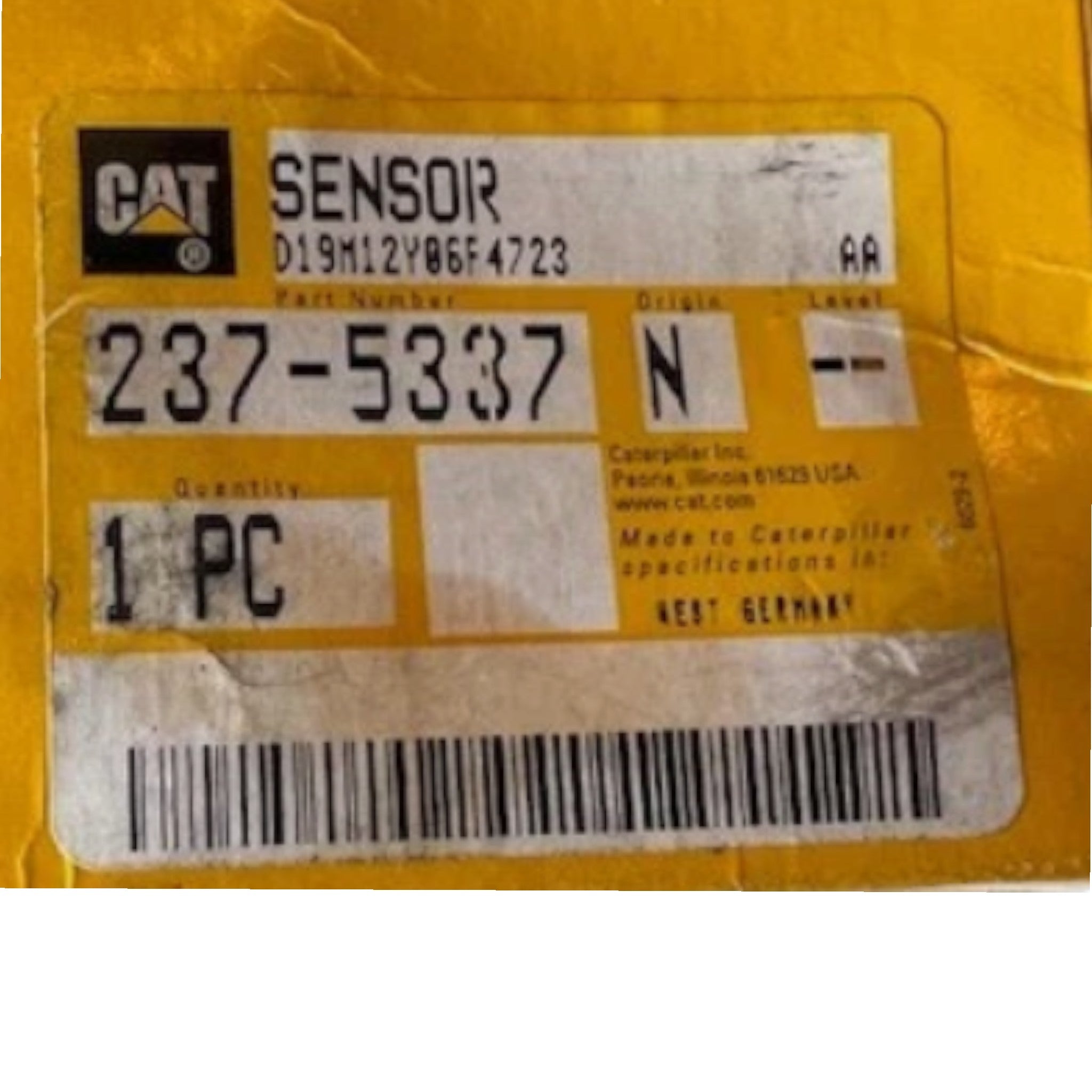 237-5337 CAT Magnetic Pick Up Sensor