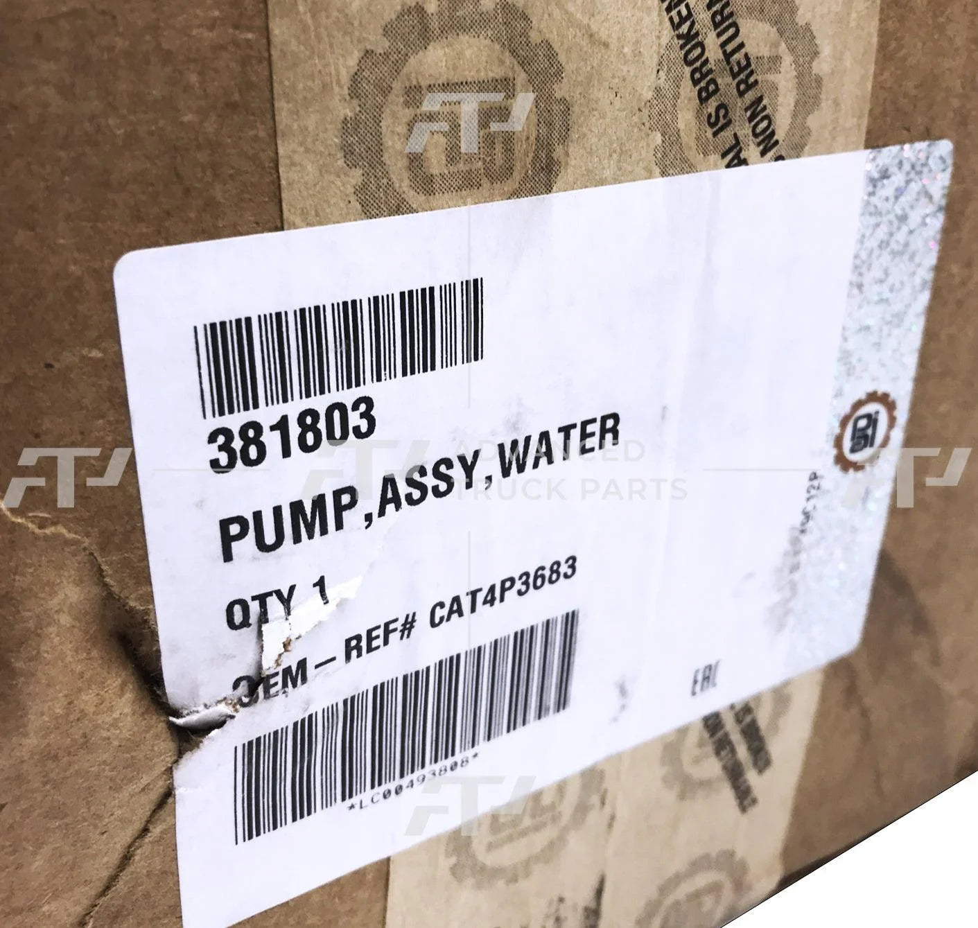 381803 Pai Water Pump For Cat Caterpillar Engine 3116 3126 C7