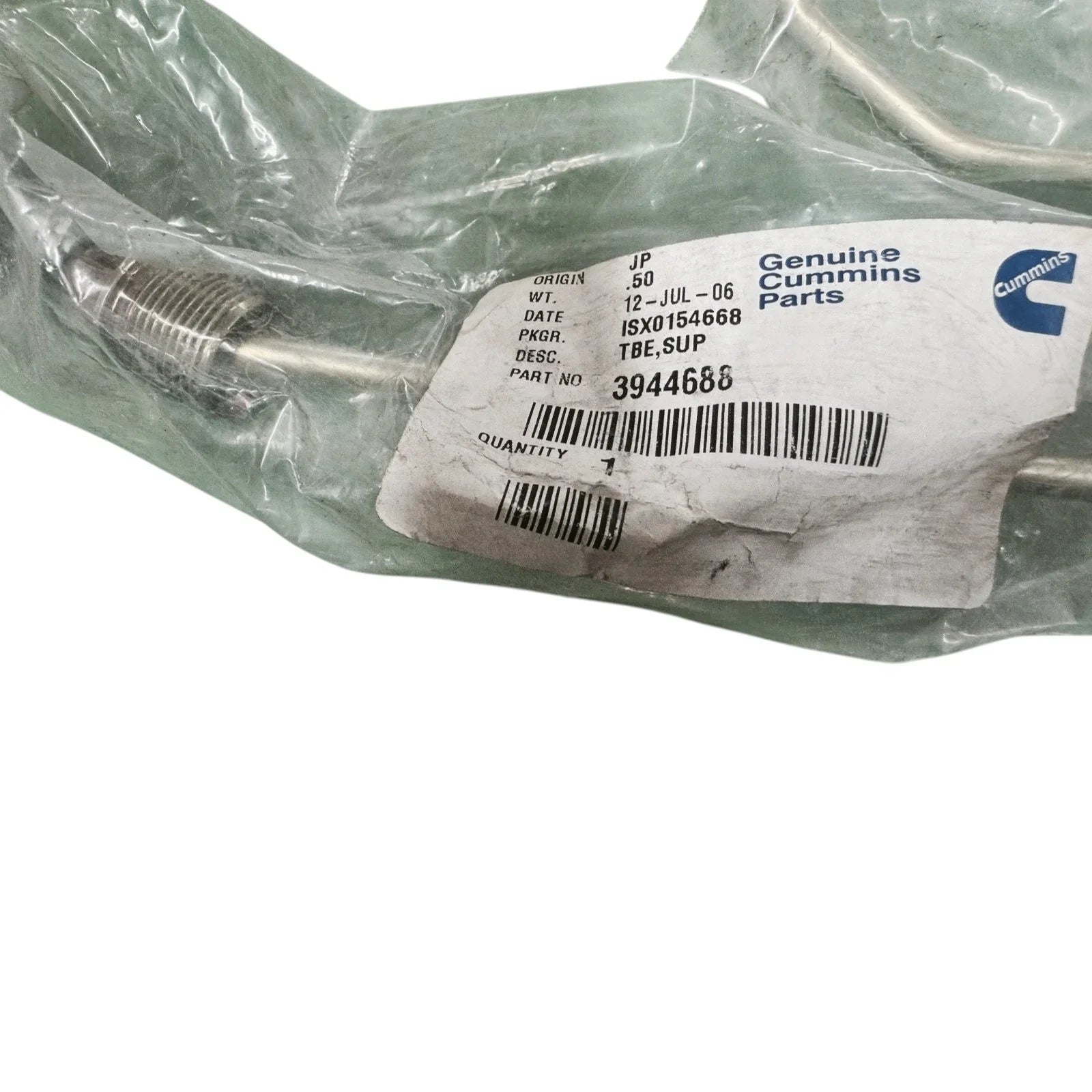 3944688 Genuine Cummins Fuel Injector Supply Tube