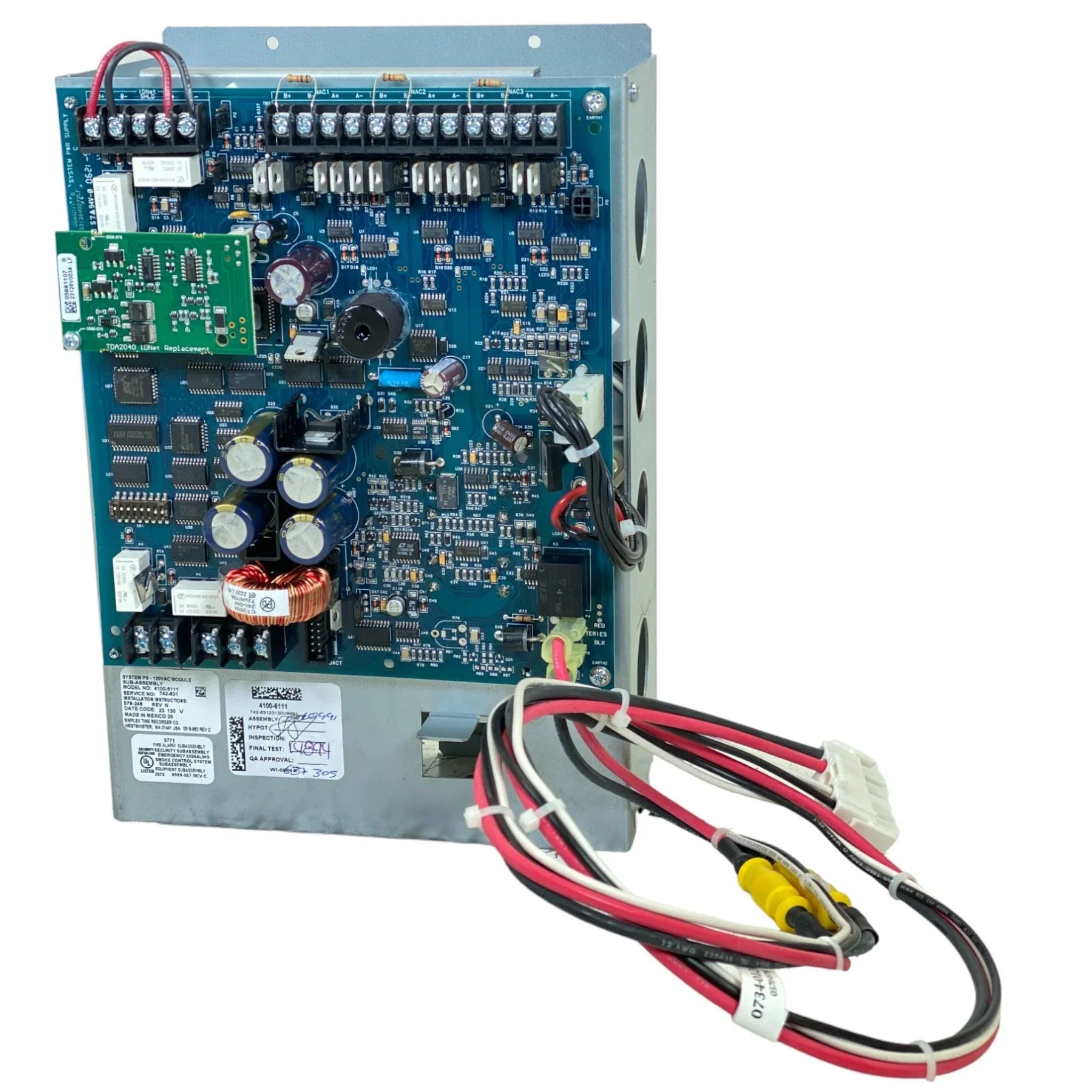 4100-5111 Simplex 4100U Expansion System Power Supply