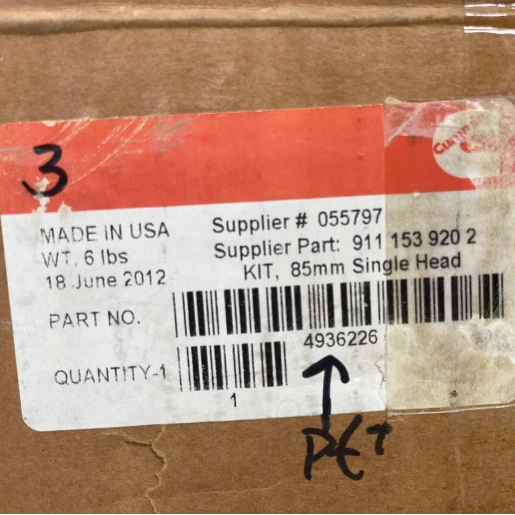 4309439RX Genuine Cummins Air Compressor Head For Wabco