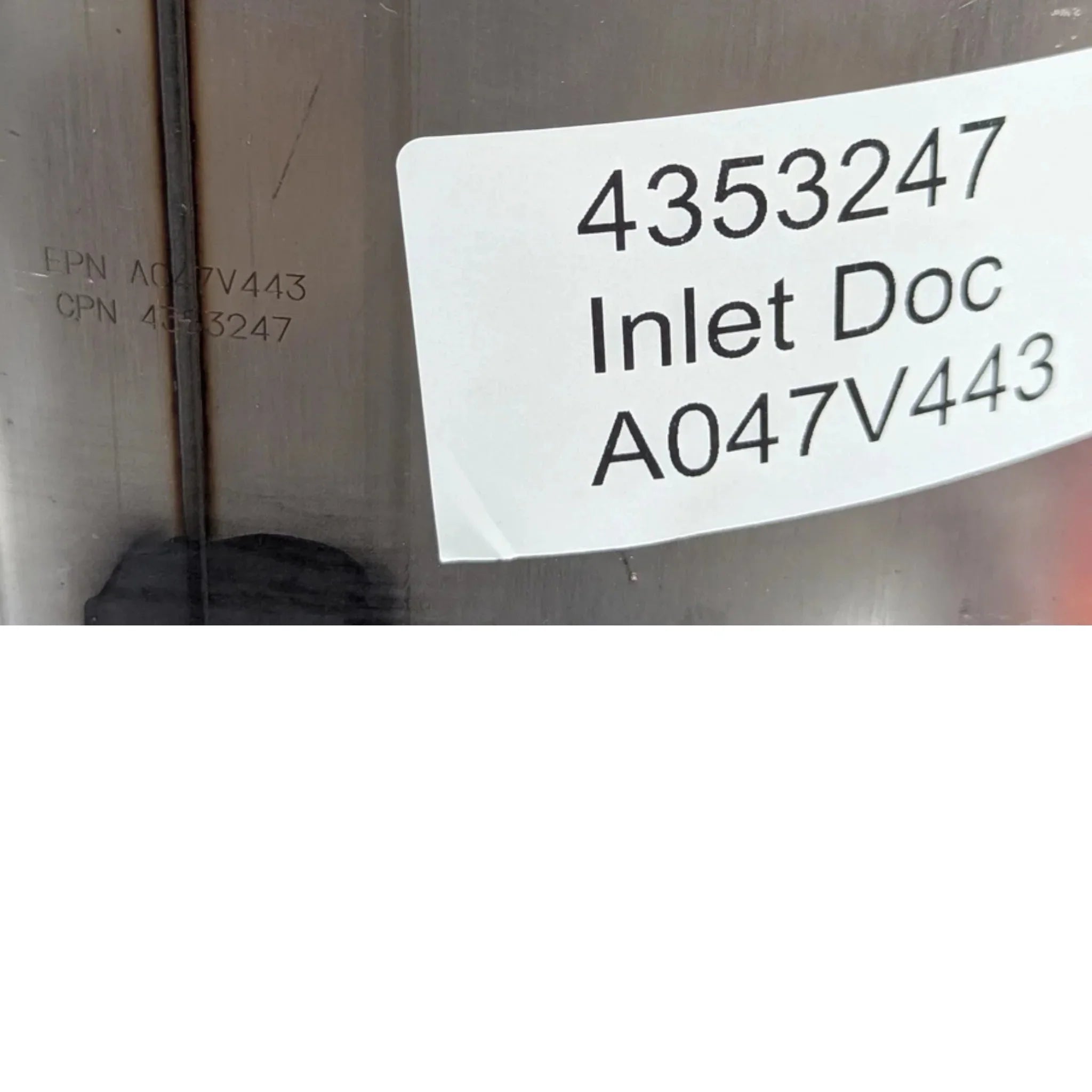 4353247NX Cummins Inlet Catalyst Module