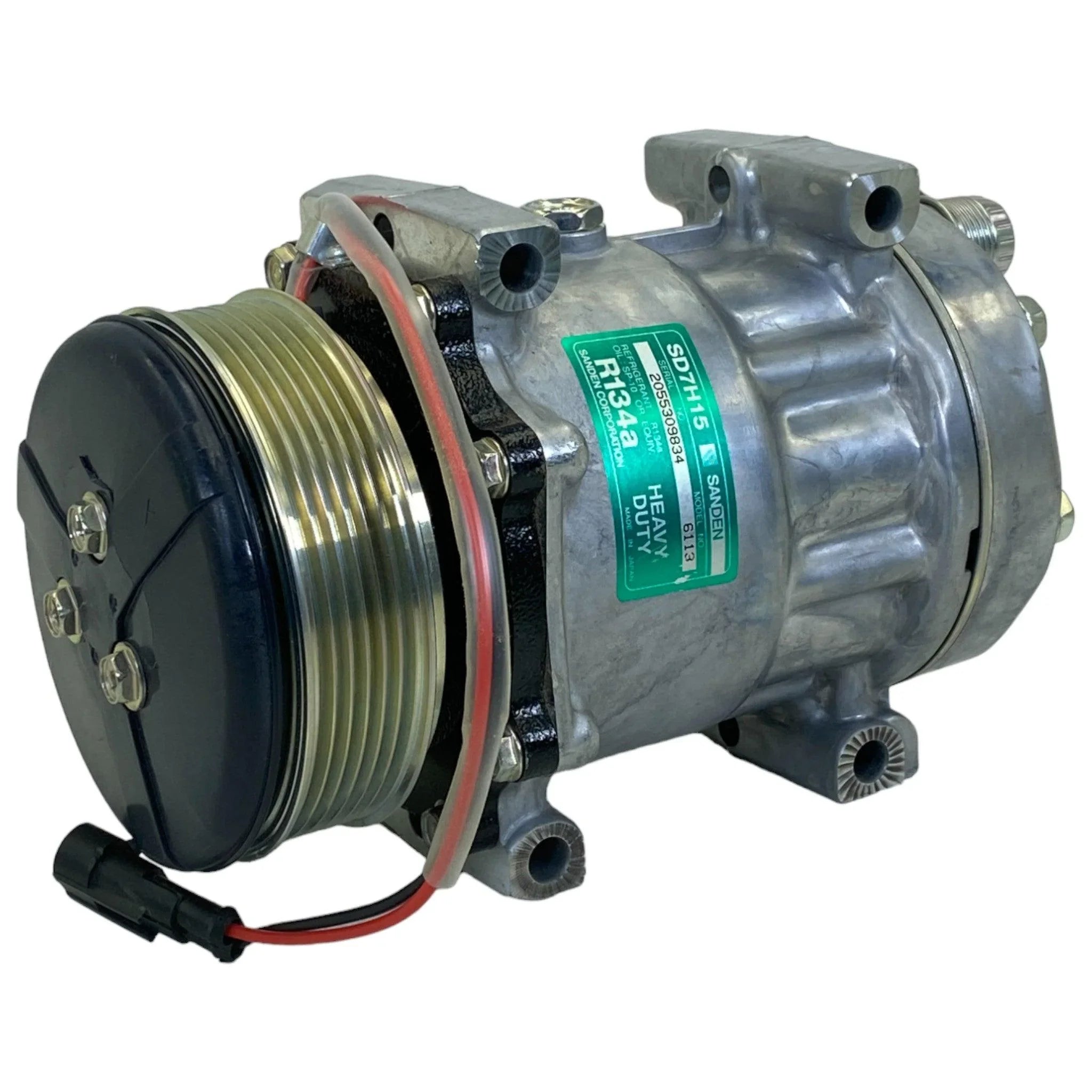 SD7H15 Genuine CNH Industrial A/C Compressor 6113