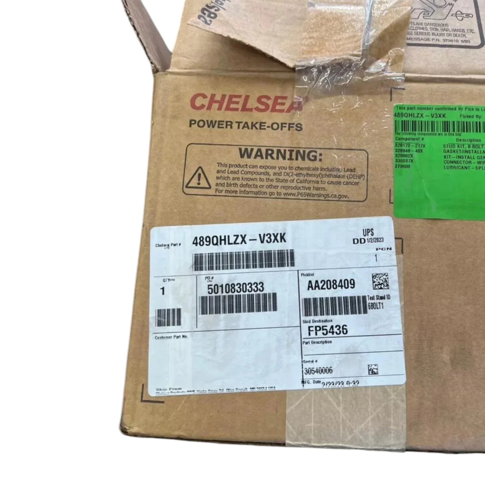 489QHLZX-V3XK Chelsea Power Take Off Assembly