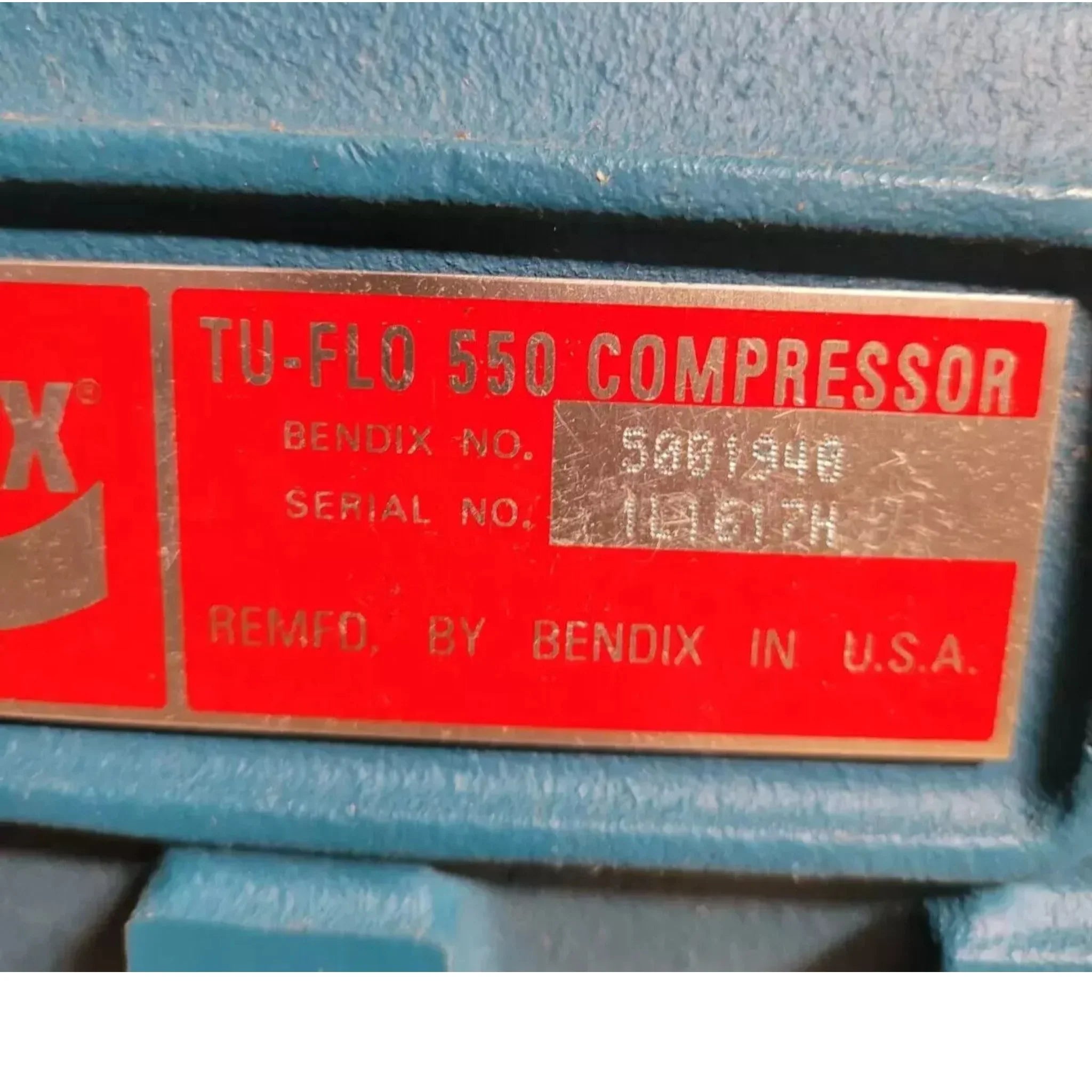 R9555001940X Genuine Bendix Air Compressor TF-550