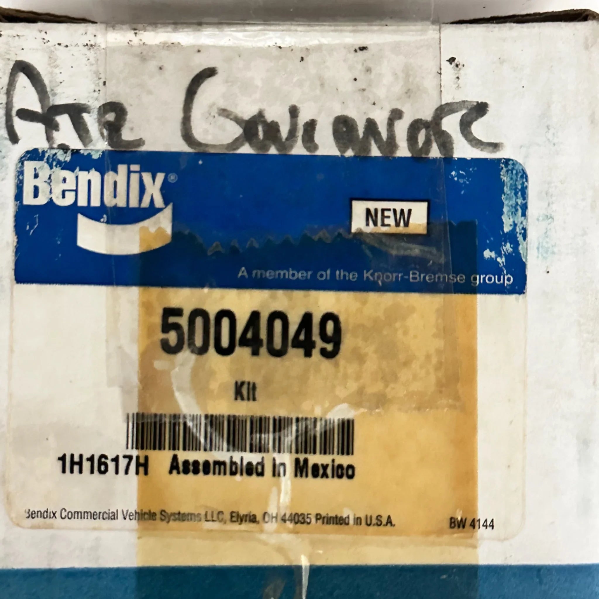 BW 5004049 Genuine Bendix Governor Valve Kit