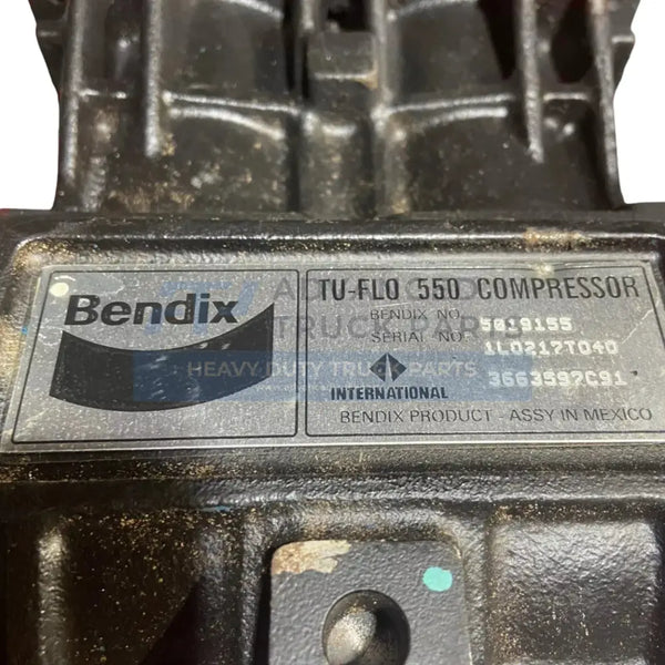5019155 2010-2015 International MaxxForce DT Air Brake Compressor
