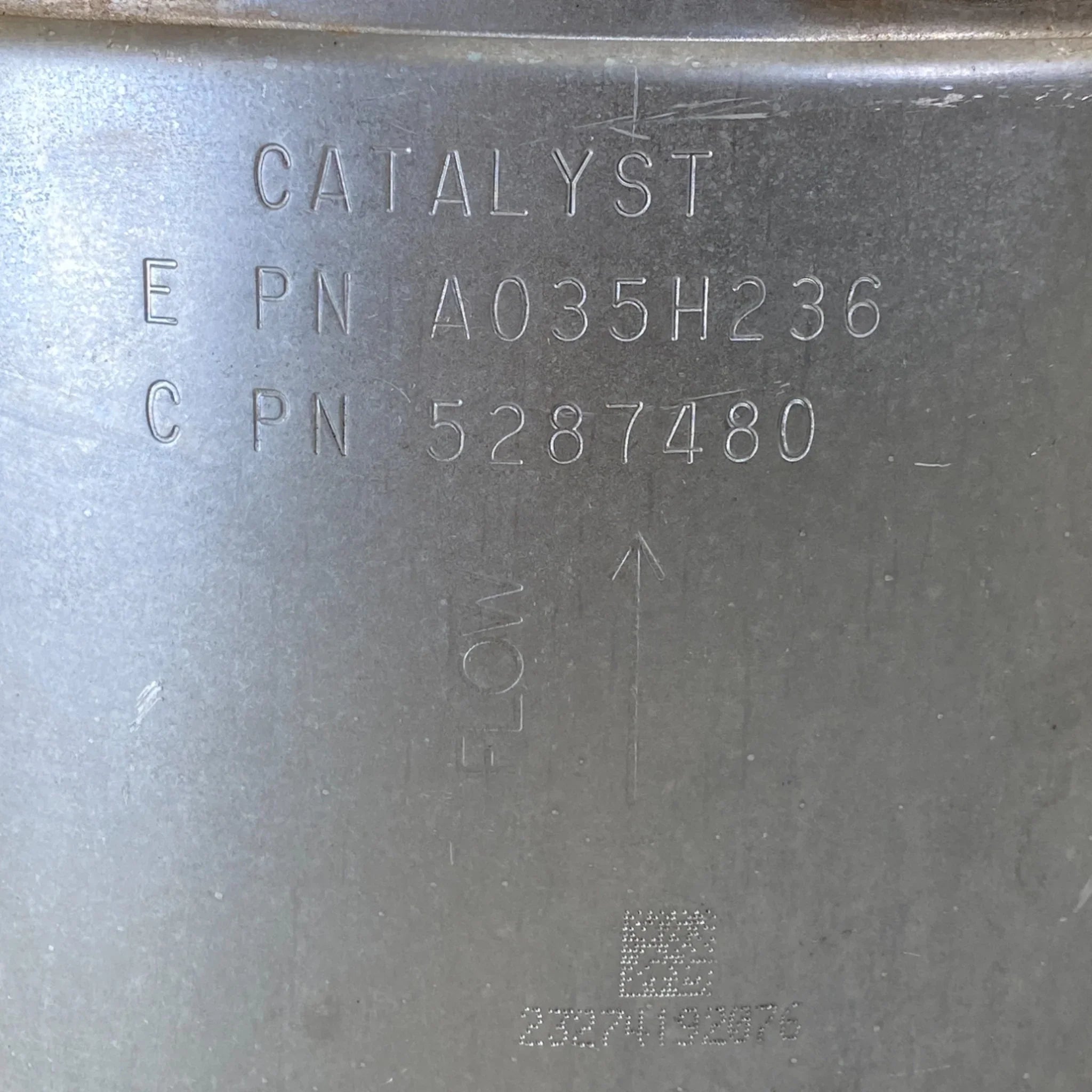 5287480NX Genuine Cummins Outlet Catalyst Module