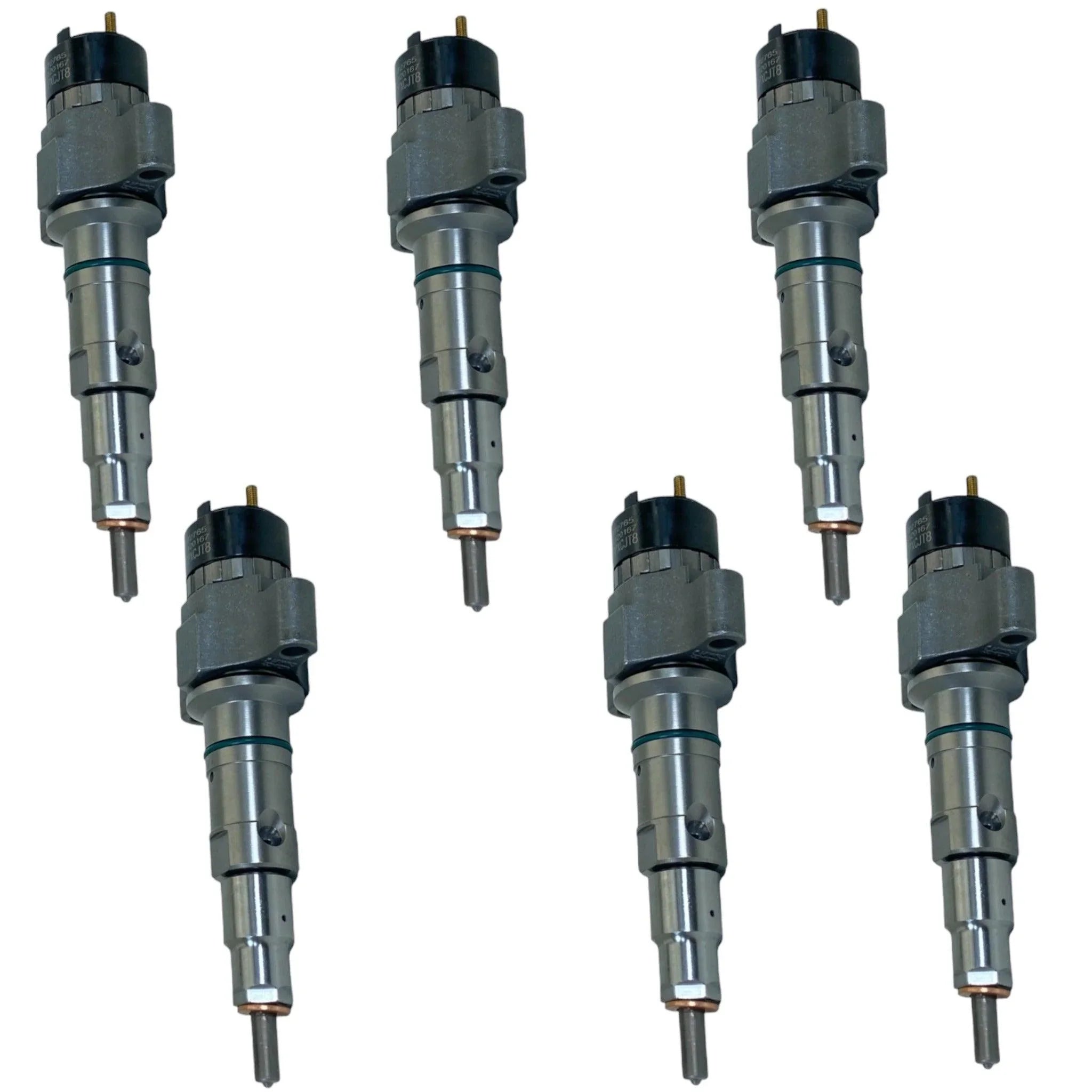 5579405 Oem Cummins Kit Injectors Set Of Six 6 For Cummins Isc 8.3L Isl 8.9L