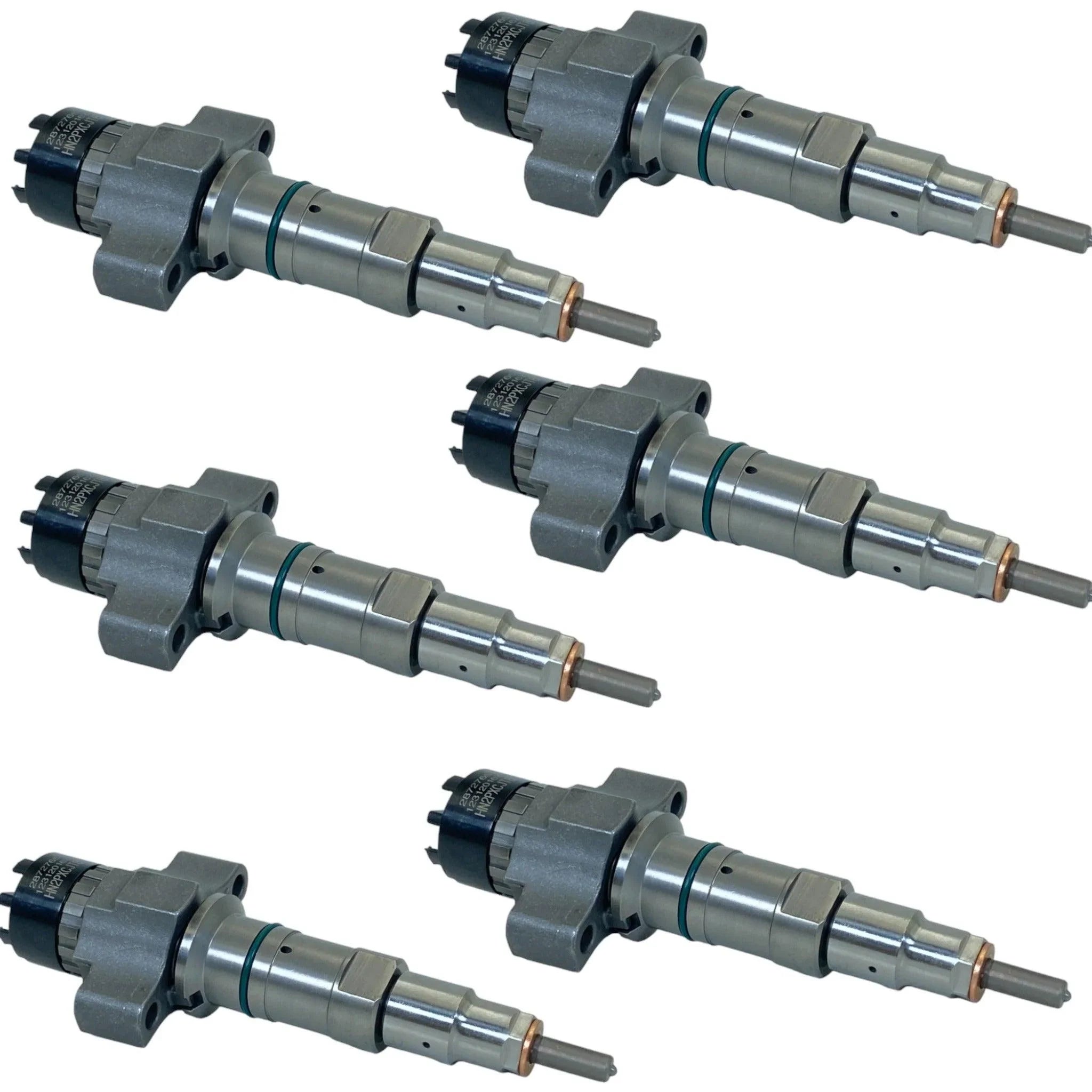 5579405 Oem Cummins Kit Injectors Set Of Six 6 For Cummins Isc 8.3L Isl 8.9L