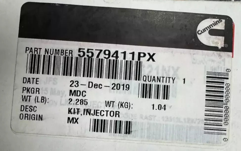 5579411RX Genuine Cummins Fuel Injector Kit
