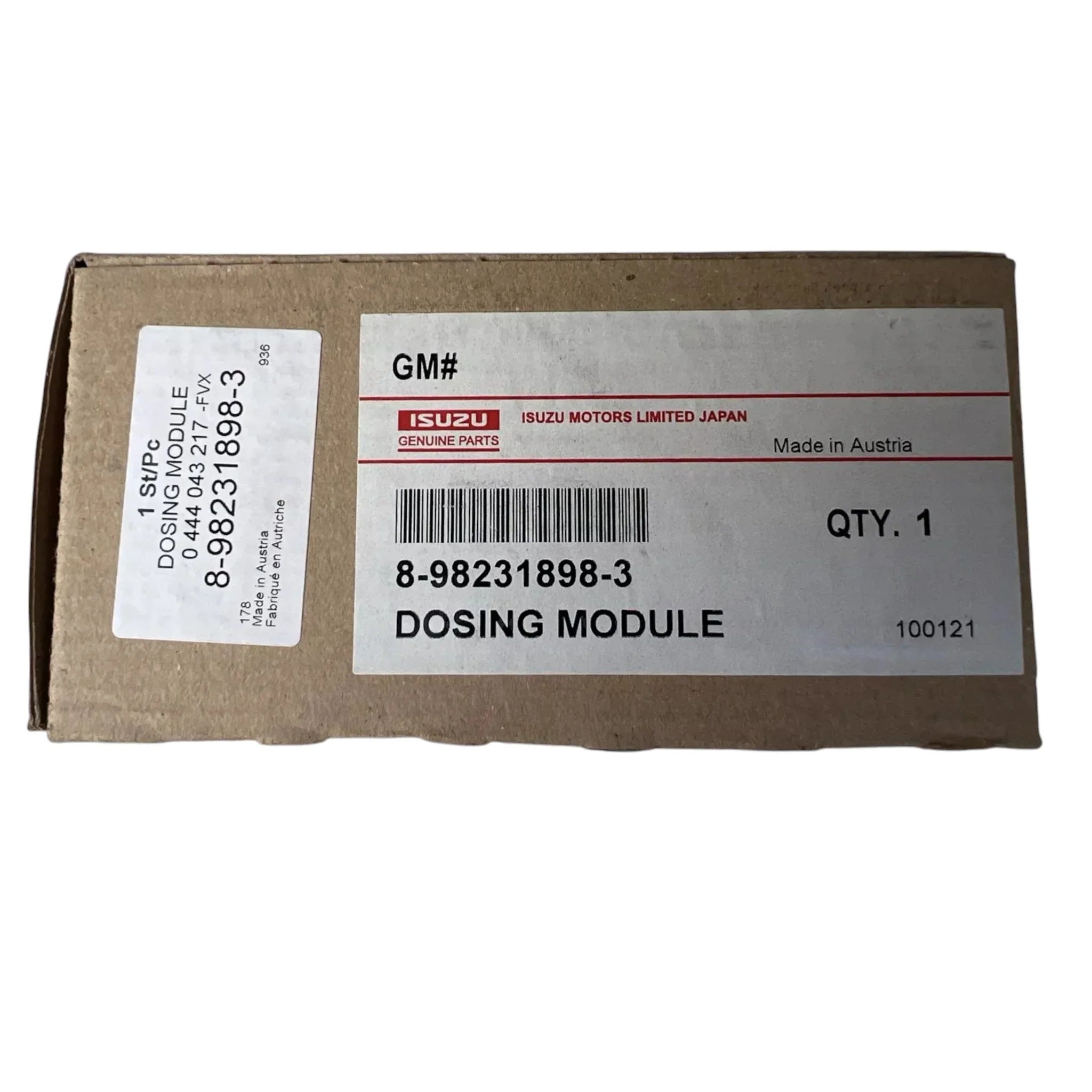 8-98231898-3 Genuine Isuzu DEF Dosing Injector Module