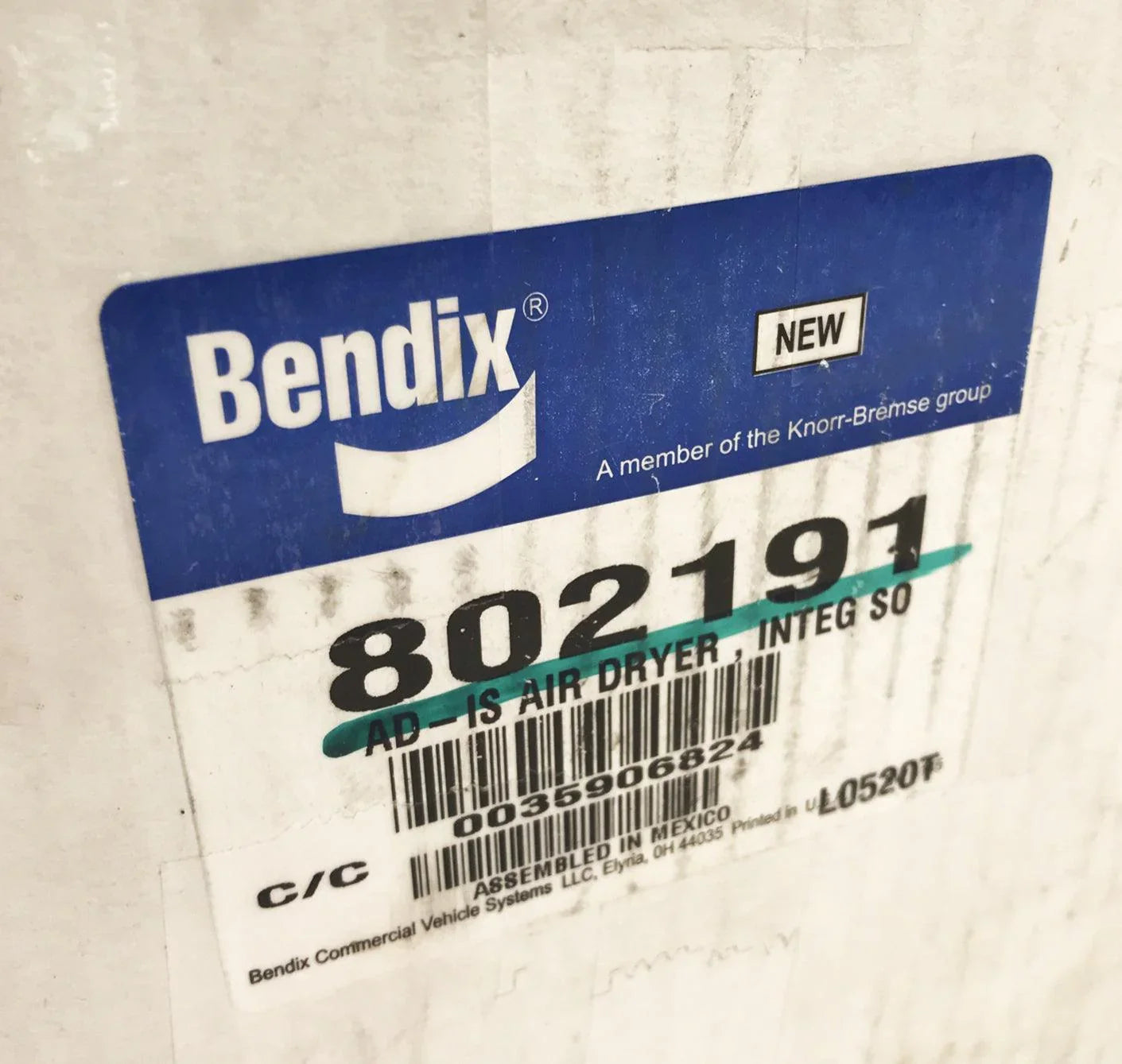 K028818 Genuine Bendix Ad-Is Air Dryer 12-Volts For International