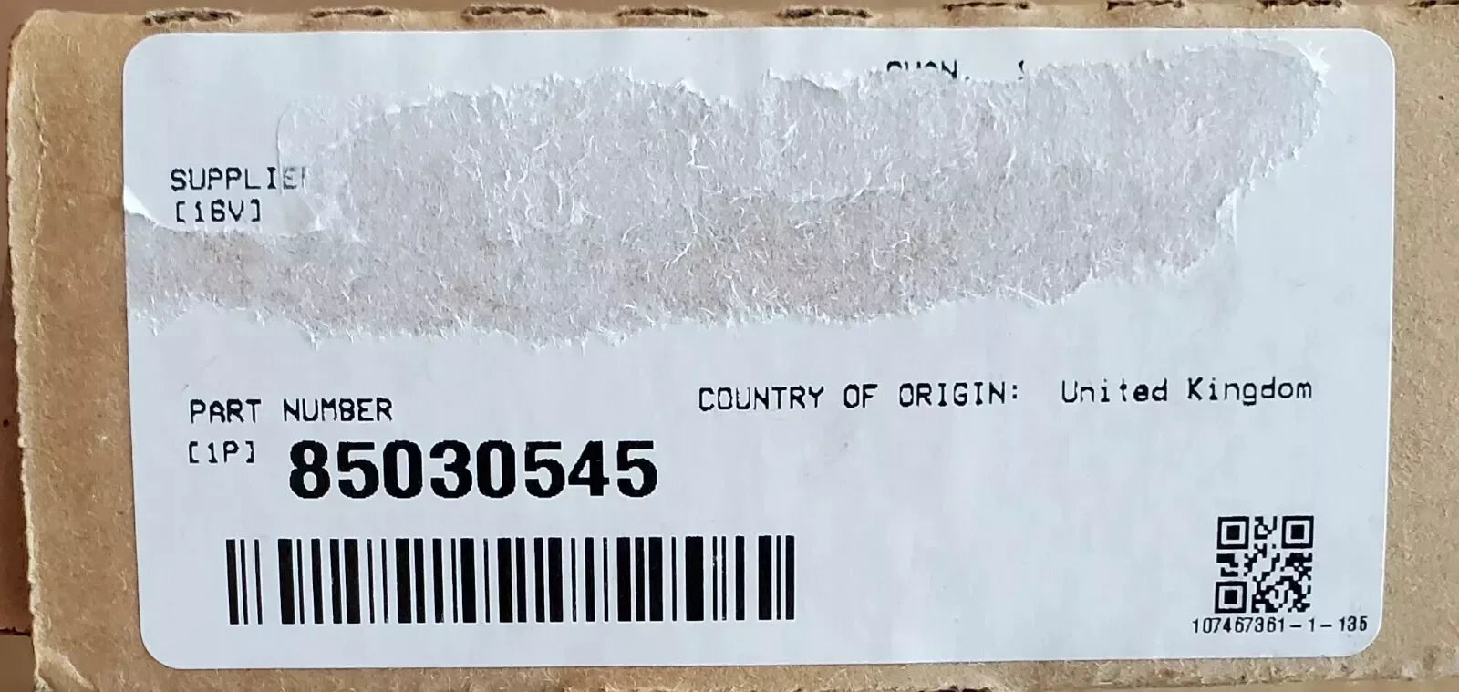 85030525 Genuine Volvo Fuel Injector