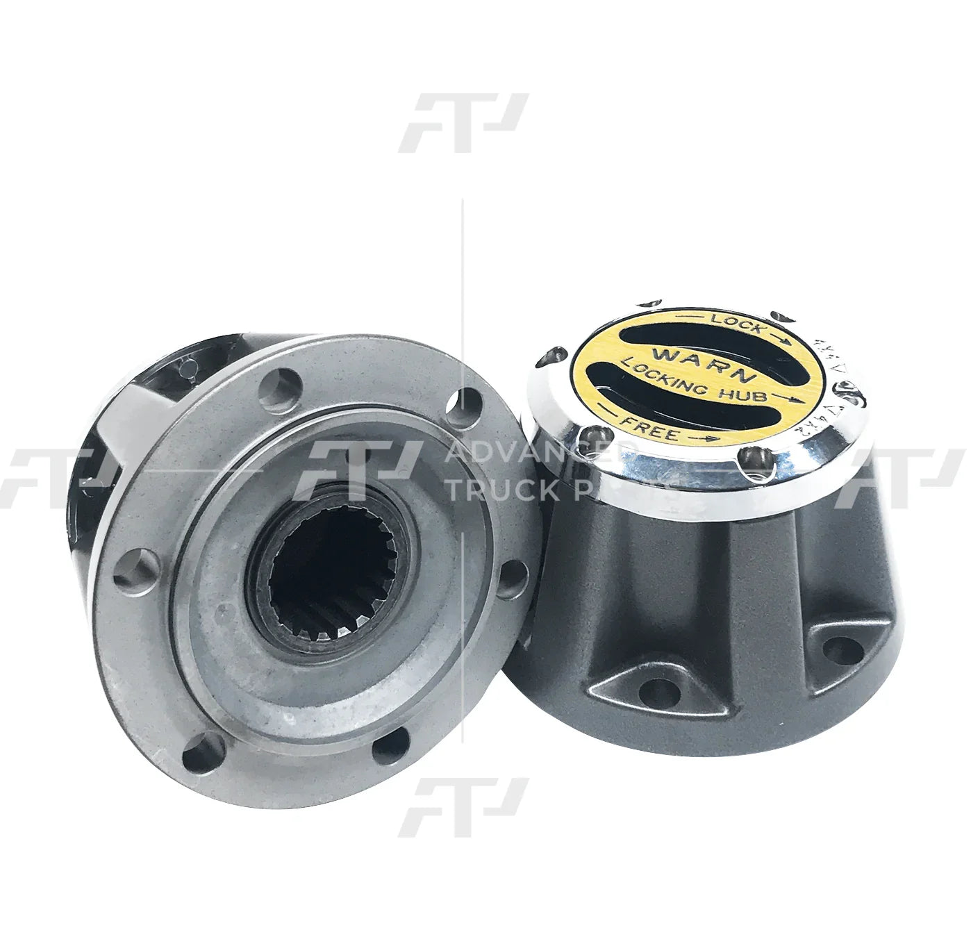 9072 Warn 19 Spline Axle Manual Locking Hub Kit Hubs 4Wd Dana 44 Gm Ford Dodge