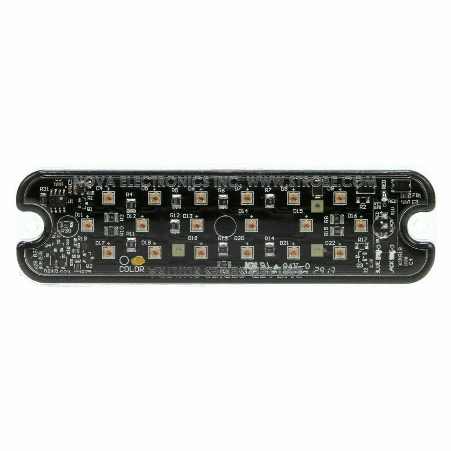 92872Y Trucklite Clear / Amber Led Traffic Control Controller Strobe Light Lamp