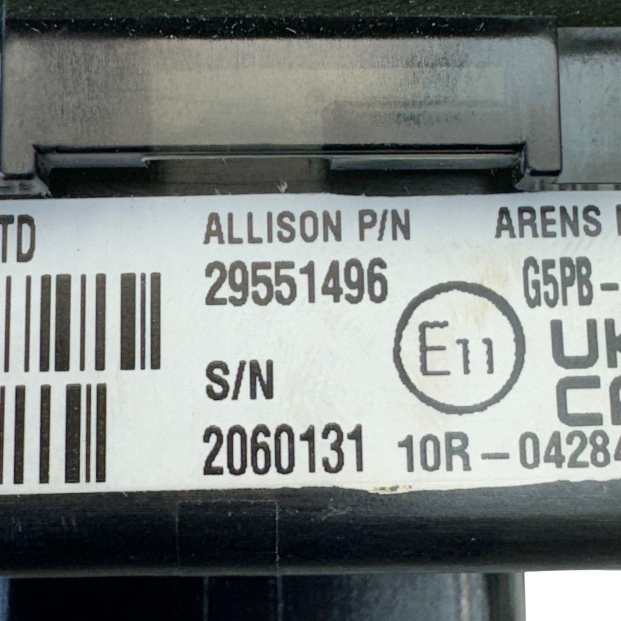 29551556 Genuine Allison Push Button Shift Selector