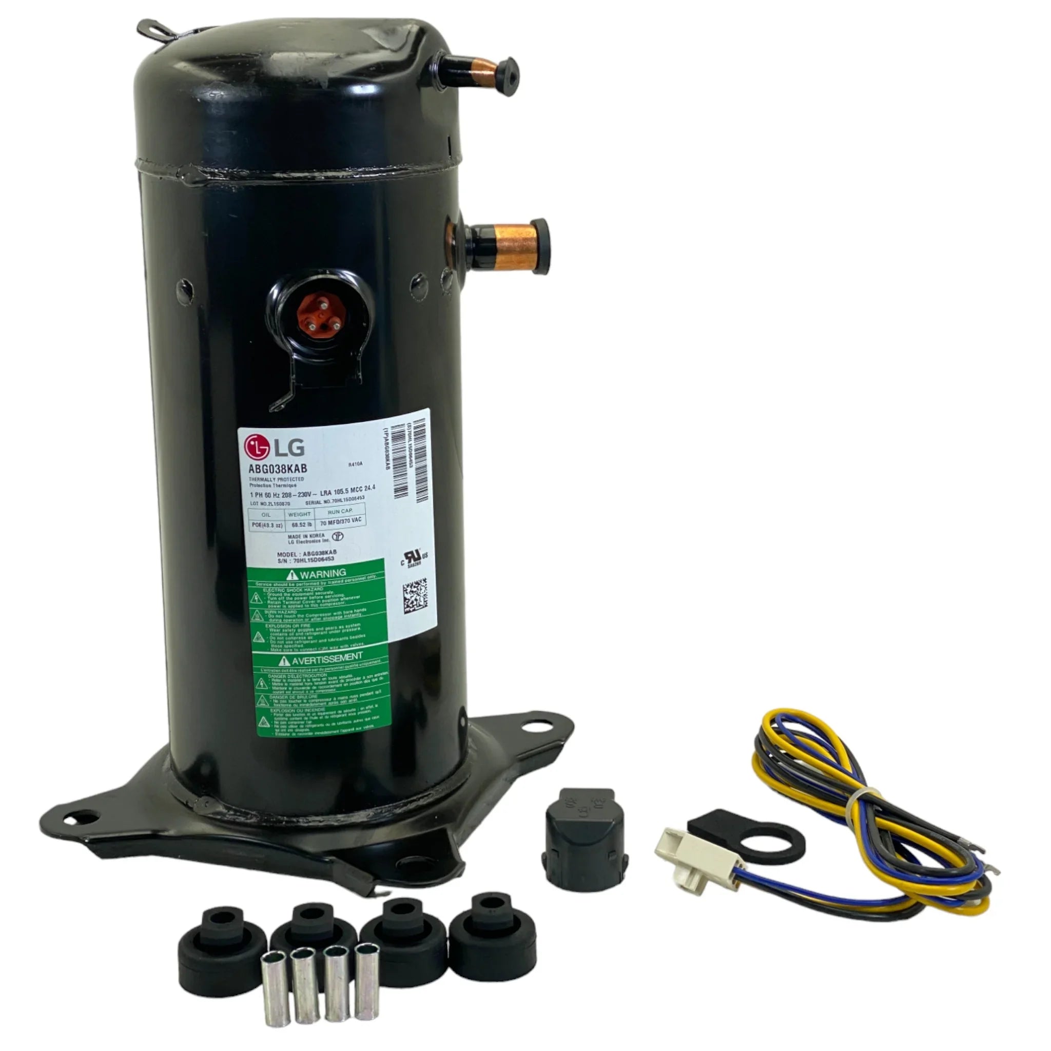 ABG038KAB Genuine LG Scroll Compressor