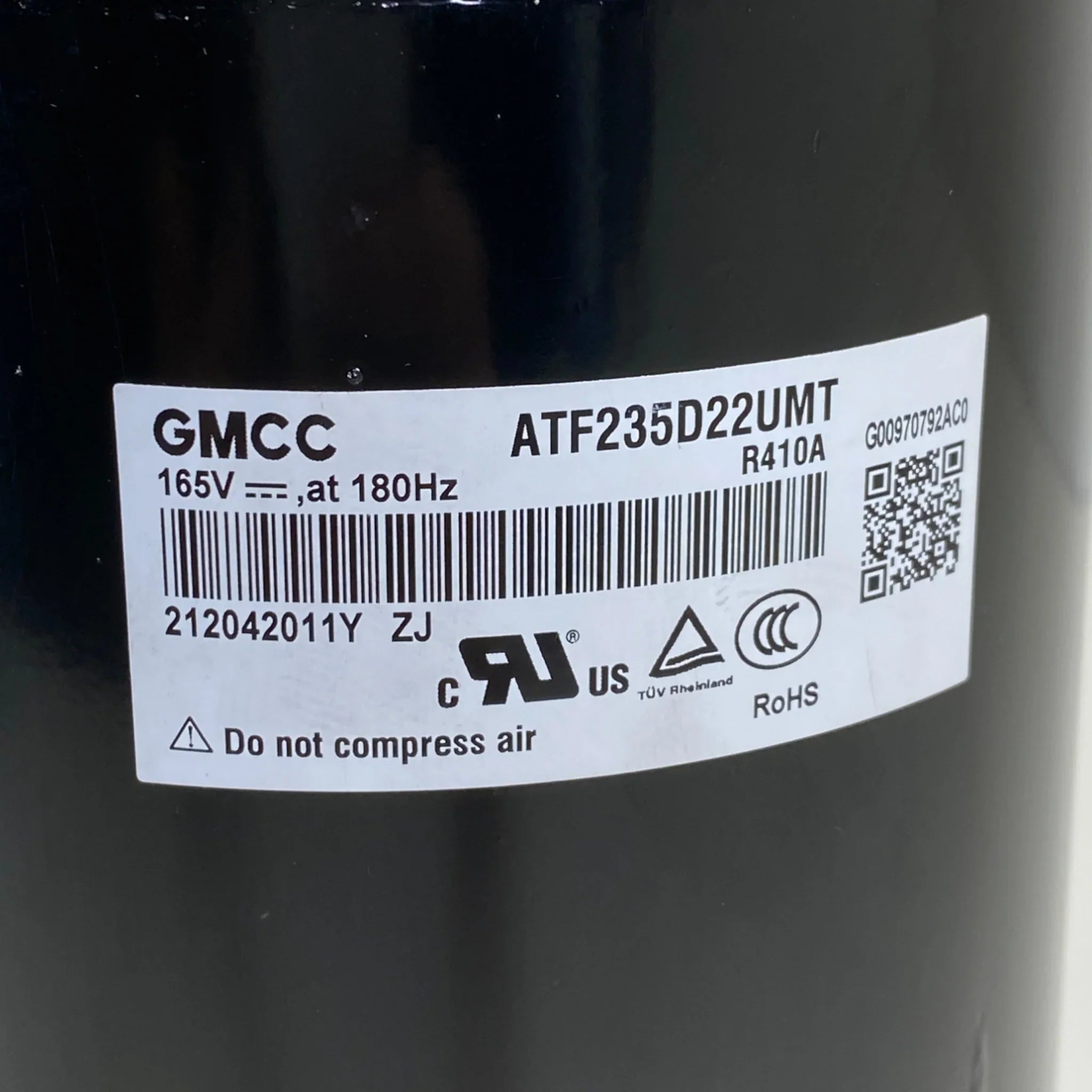ATF235D22UMT GMCC Rotary Compressor