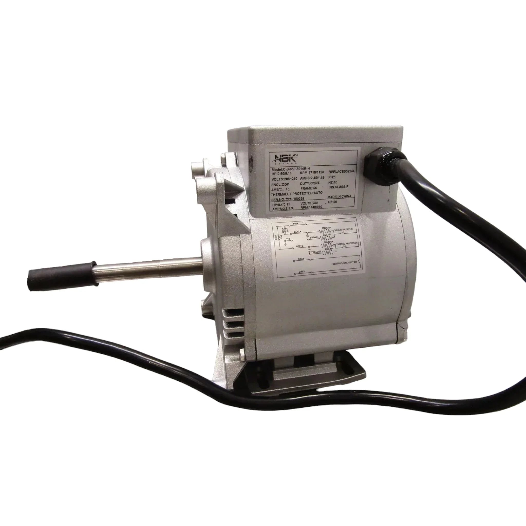 CK4656-5014R-H NBK Motors Blower Motor