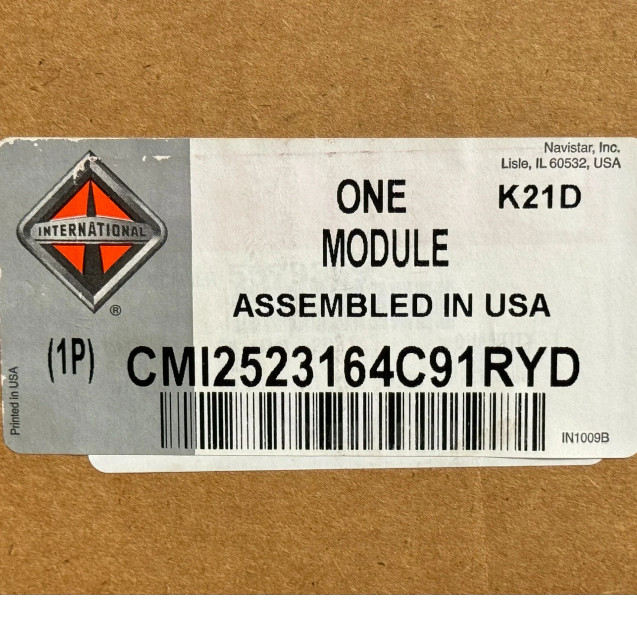 CMI2523164C91 Genuine International Diesel Particulate Filter