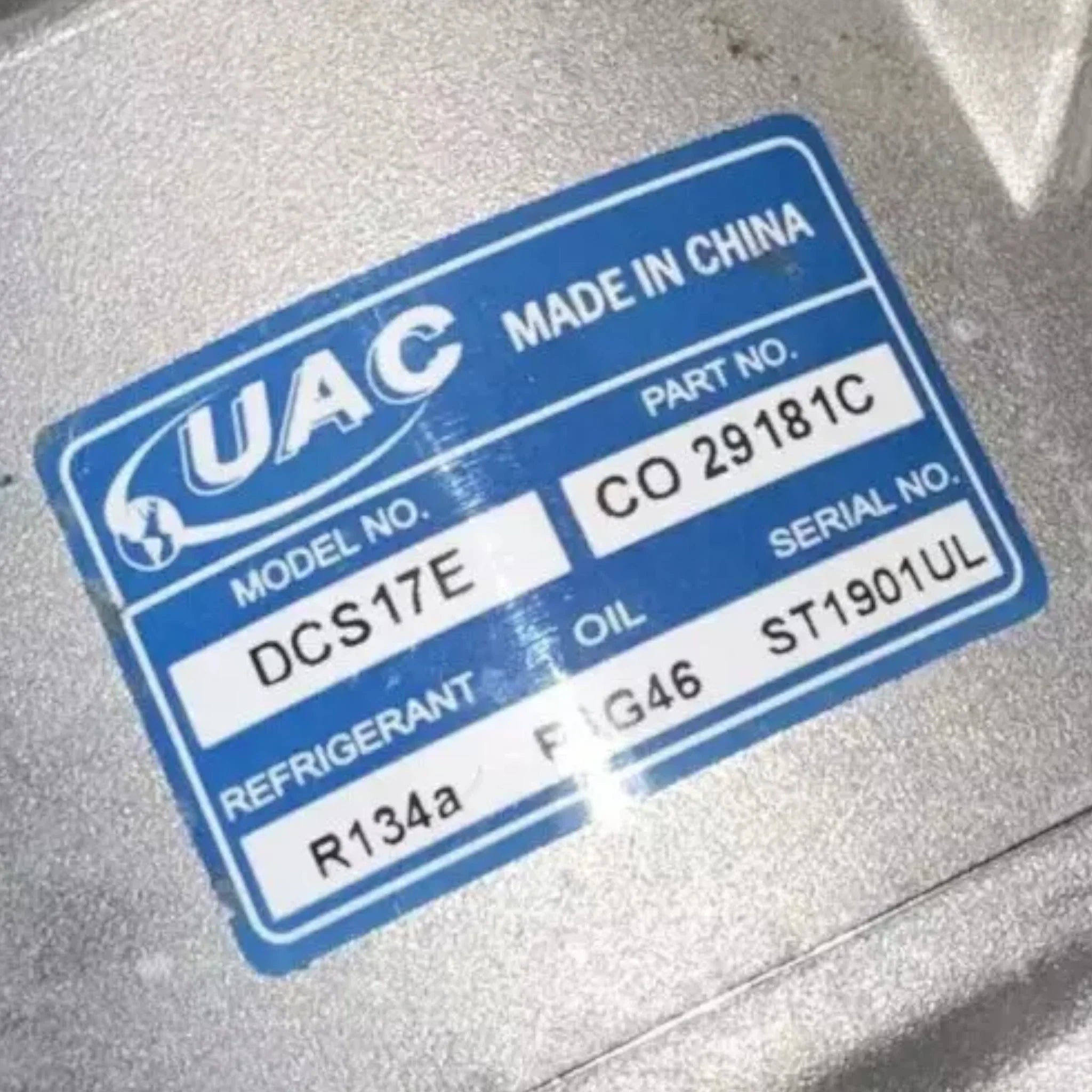 CO29181C UAC A/C Compressor