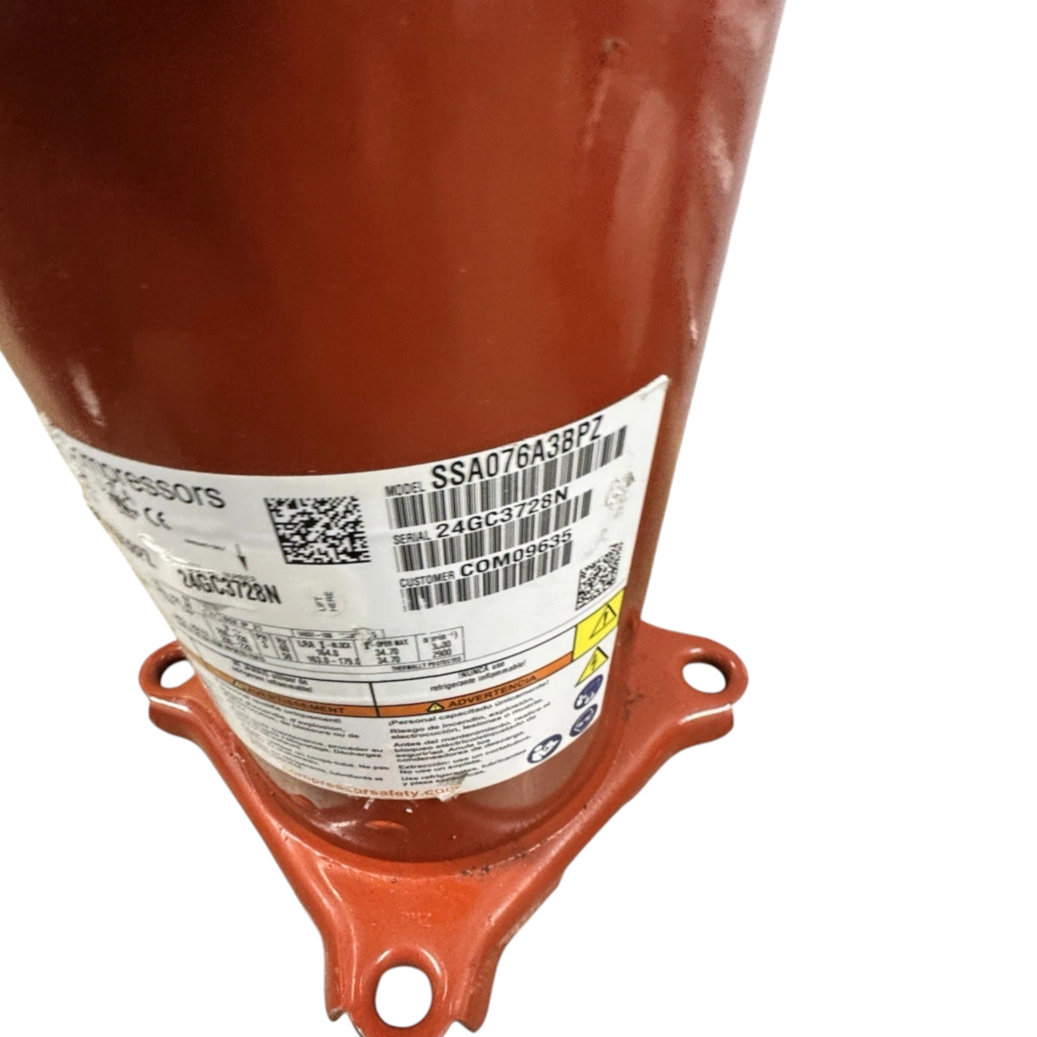 COM09635 Trane Scroll Compressor