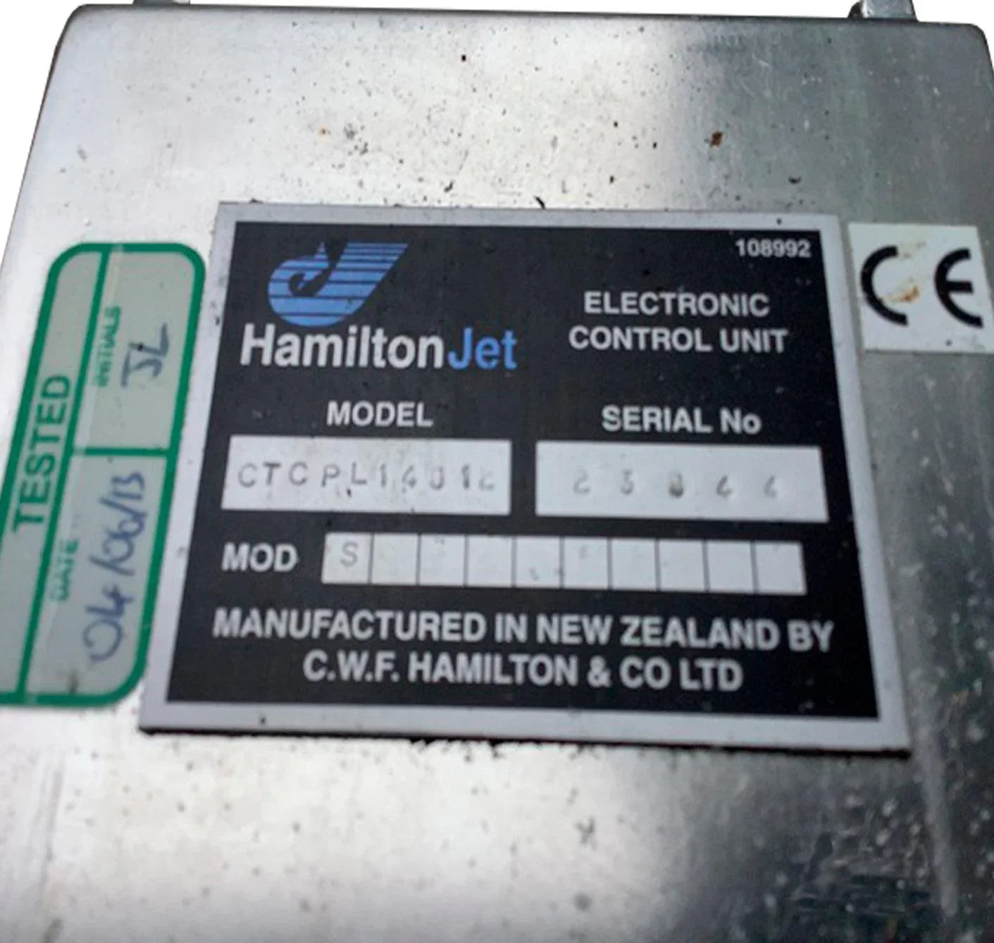 Ctcpl14012 Genuine Hamilton Jet Cpm Control Panel Module