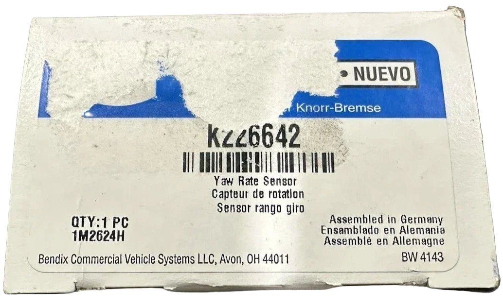 21167238 Genuine Bendix Yaw Rate Sensor 12V