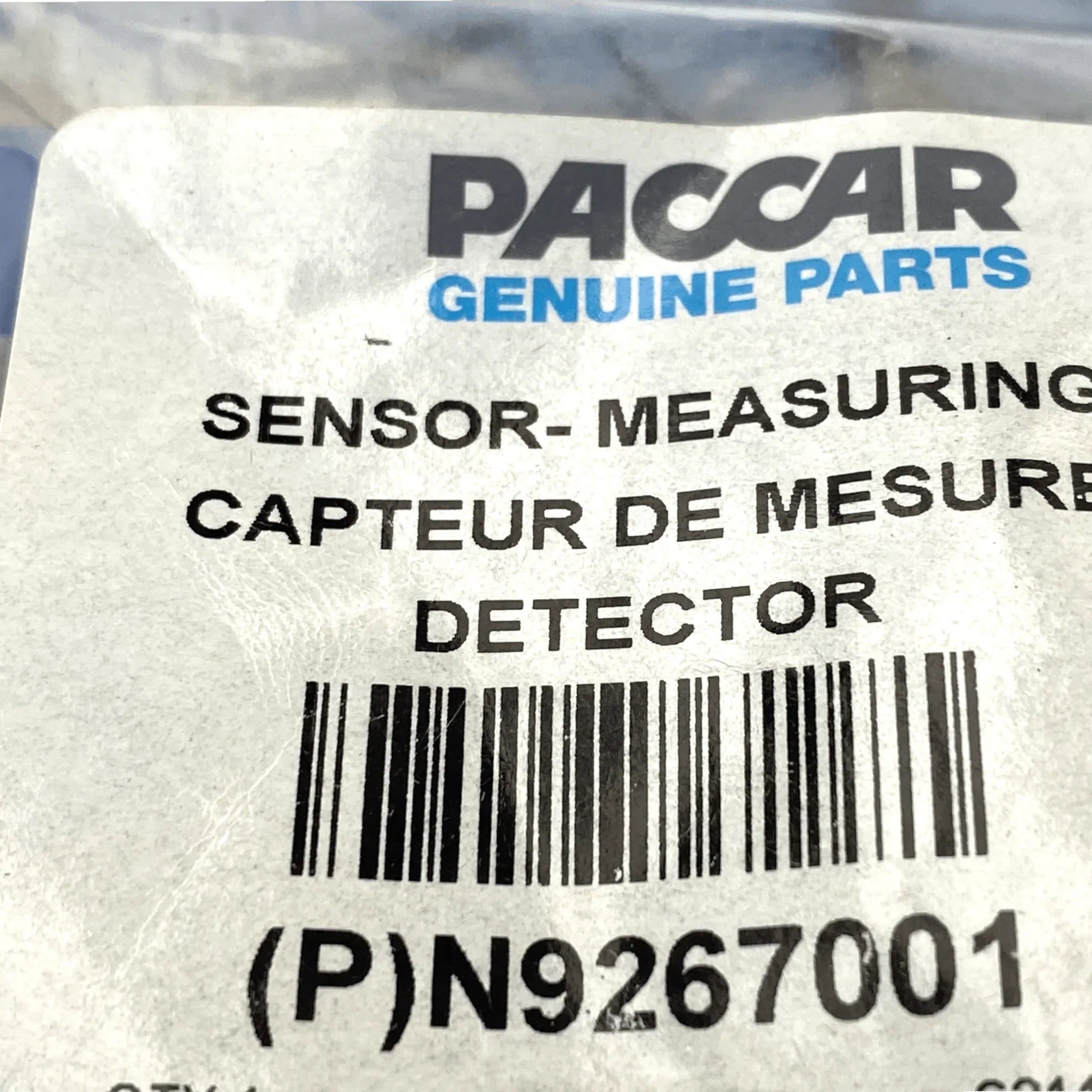 N9267001 Genuine Paccar Fluid Level Sensor Assembly For Kenworth Peterbilt