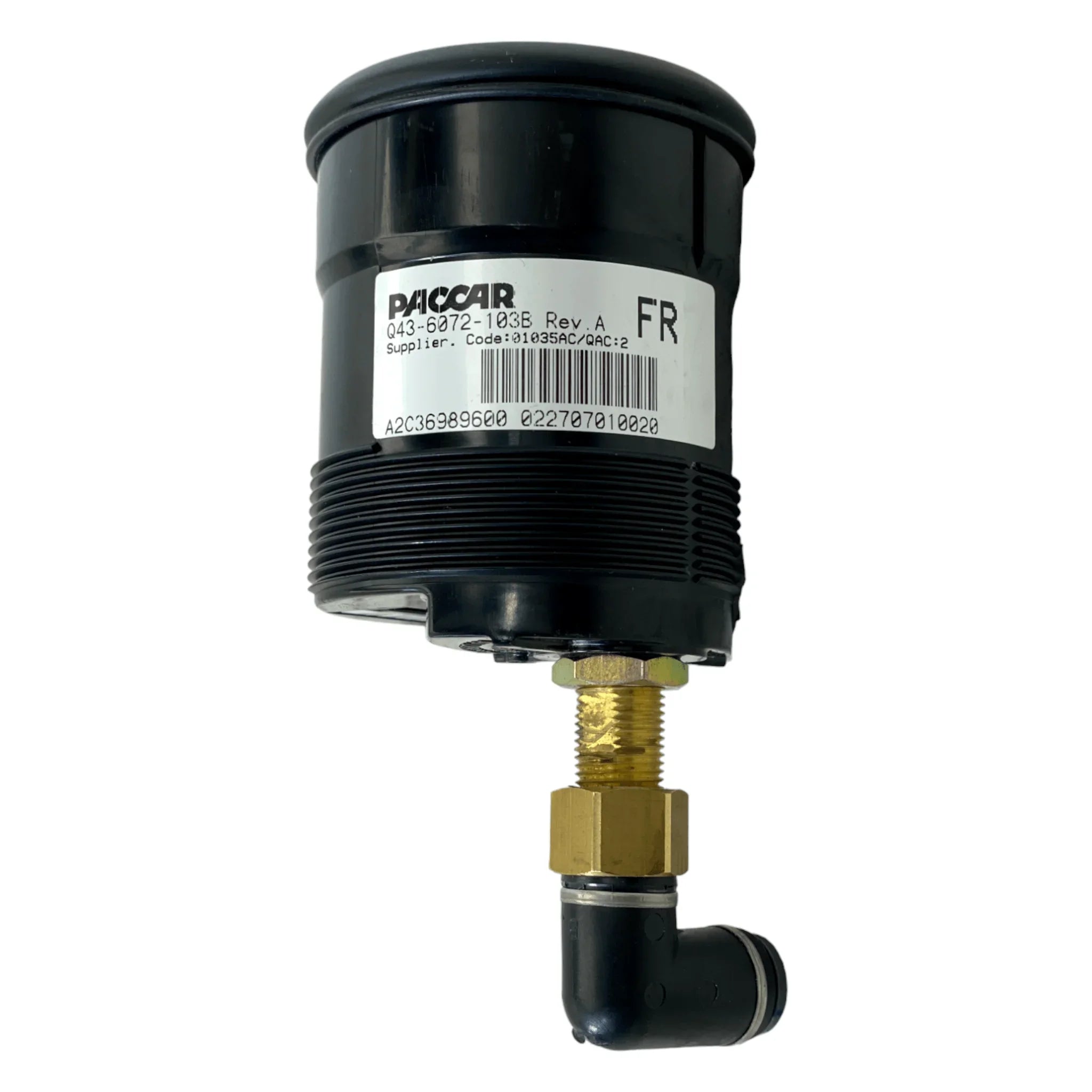 Q436072103BK Genuine Peterbilt Suspension Load Gauge