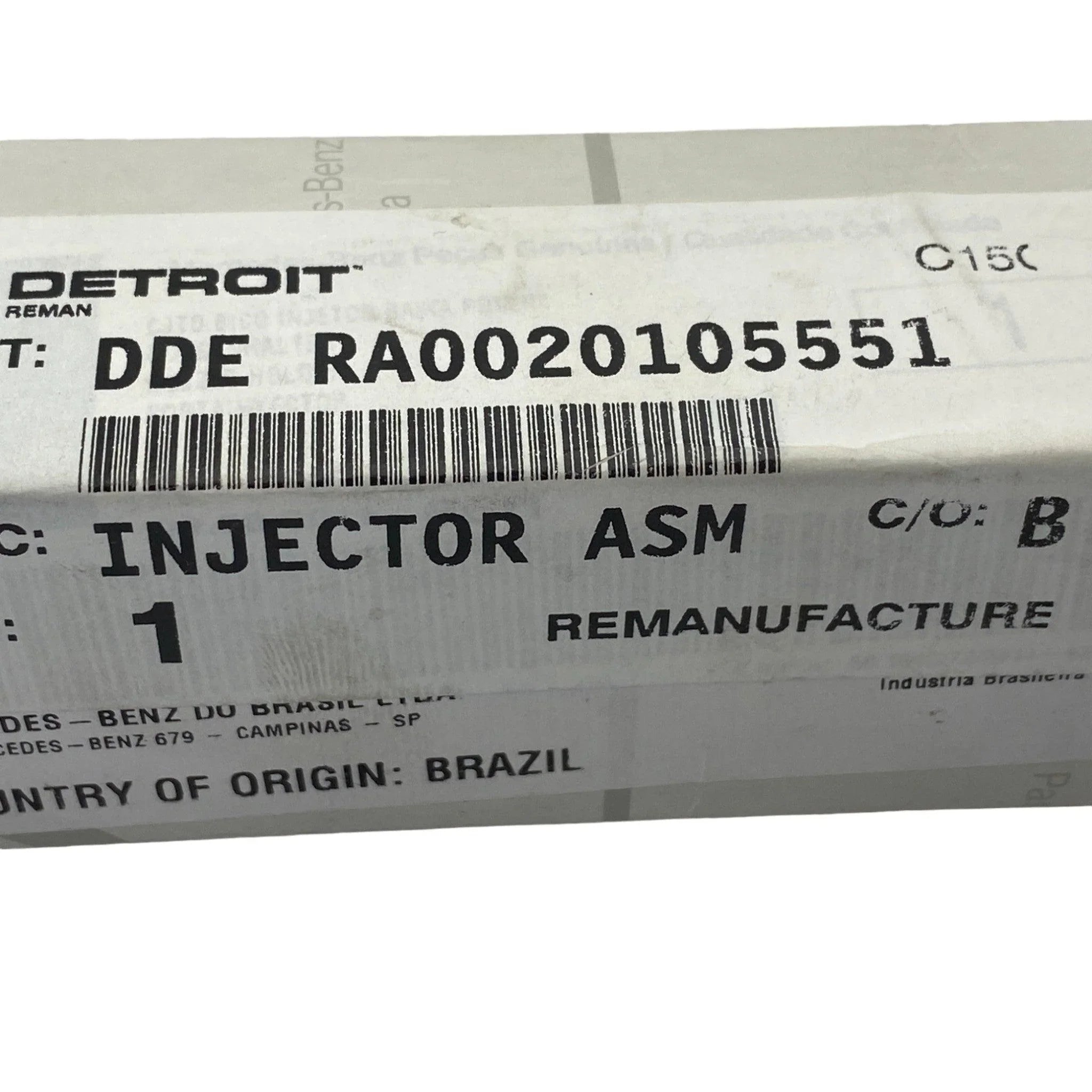 RA0020105551 Genuine Detroit Diesel Fuel Injector