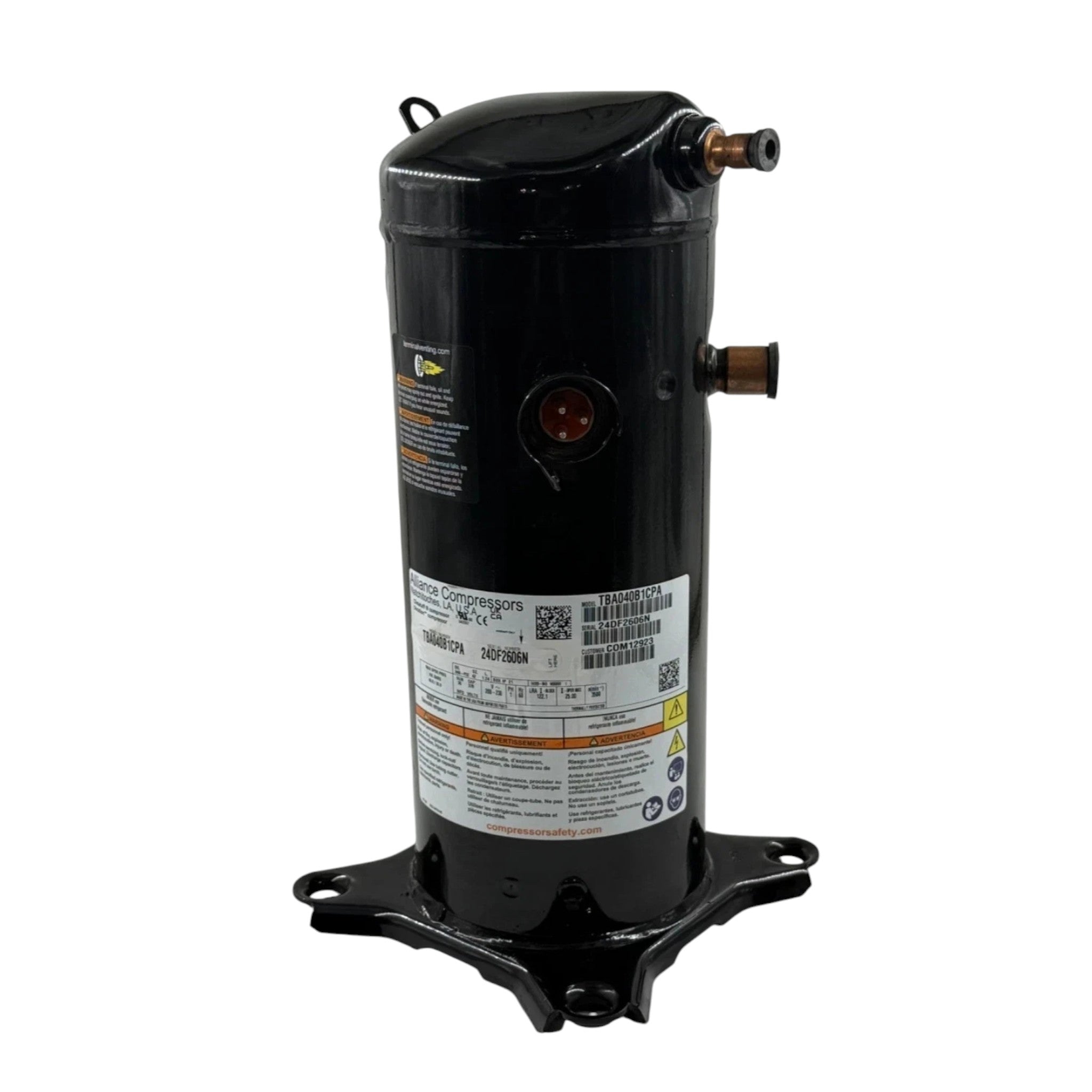 TBA040B1CPA Trane Compressor 208-230V