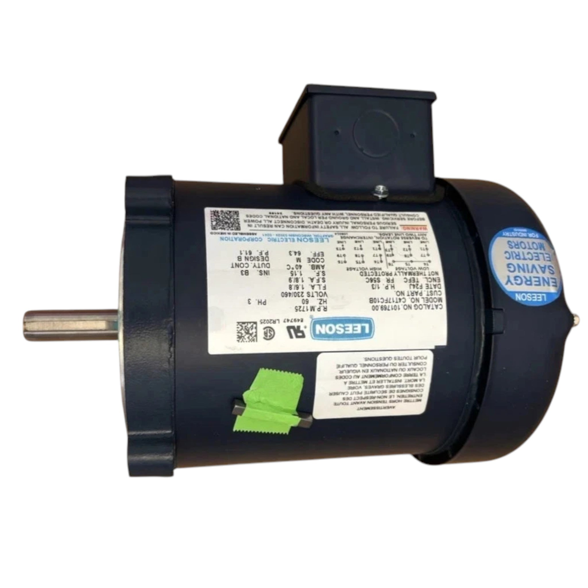 101769.00 Genuine Leeson General Purpose Motor 208-230/460V