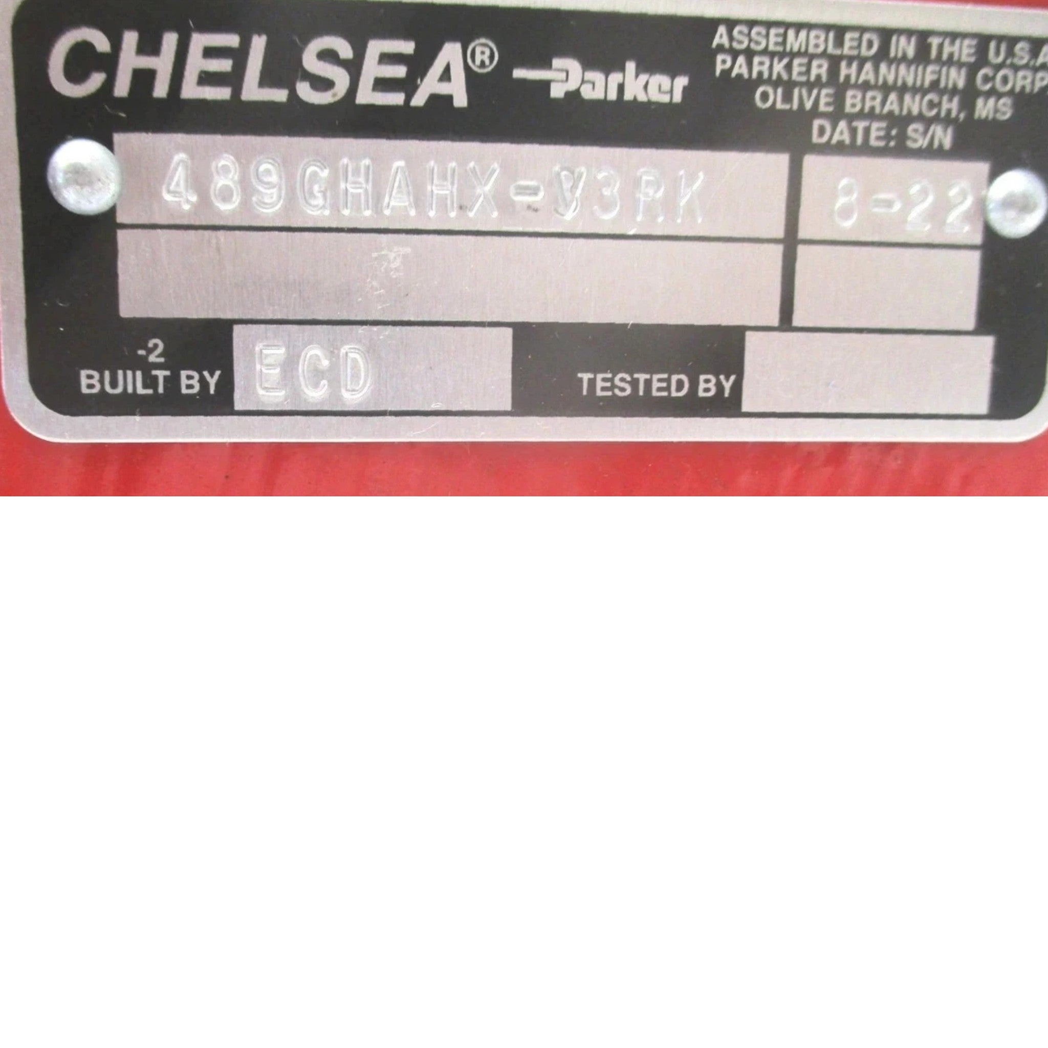 489GHAHXV3RK Genuine Parker Chelsea PTO Power Take Off