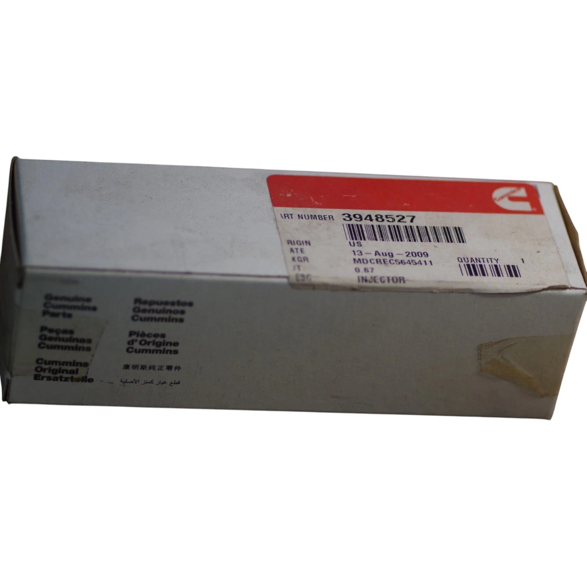 3948527NX Genuine Cummins Fuel Injector