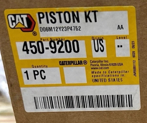 450-9200 Genuine CAT Accumulator Piston Kit