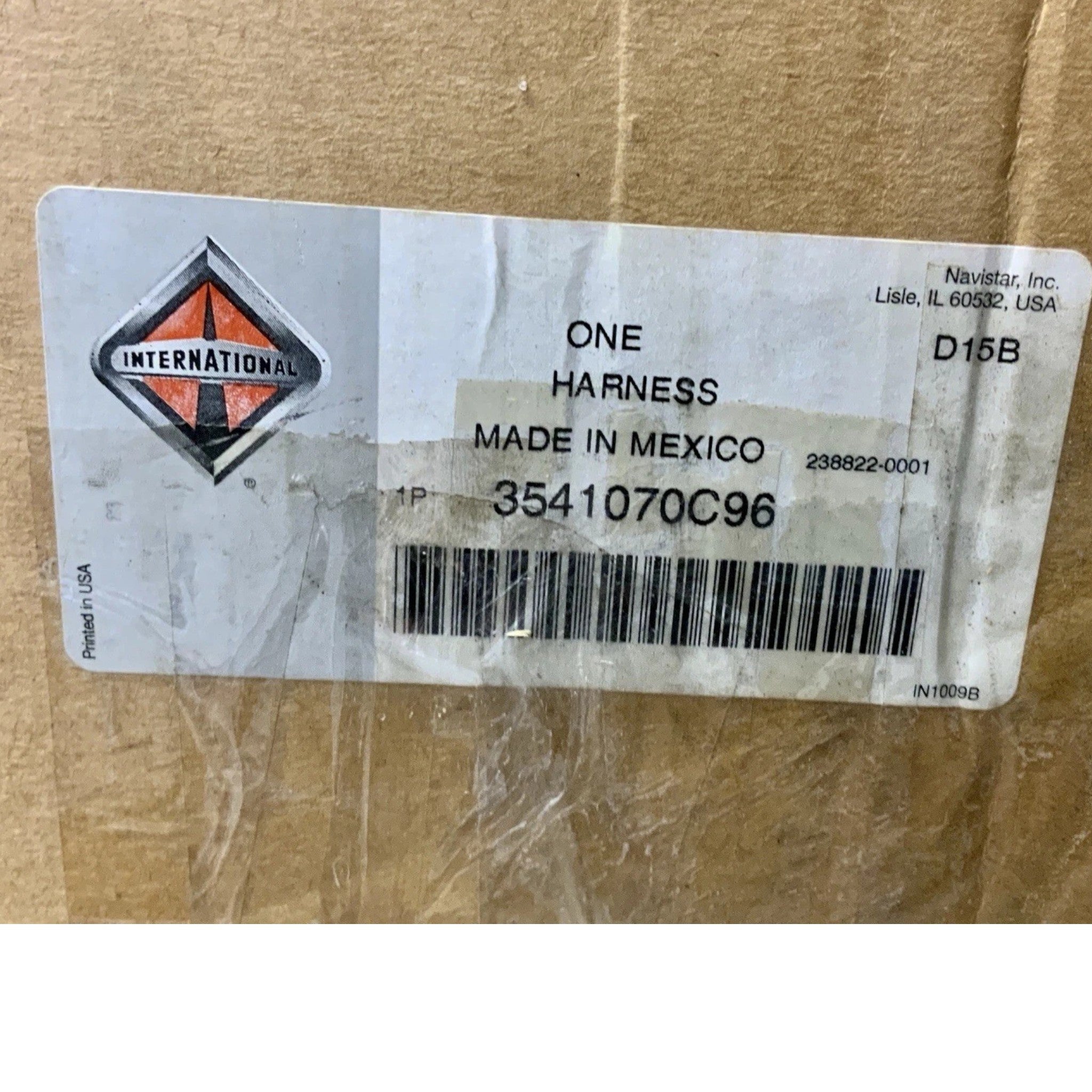 3541070C91 Genuine International Engine Harness