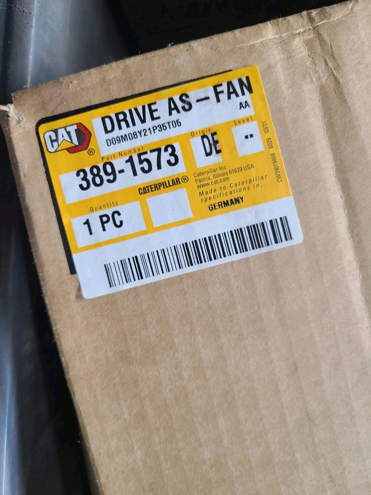 389-1573 Genuine Caterpillar Variable Suction Fan Drive