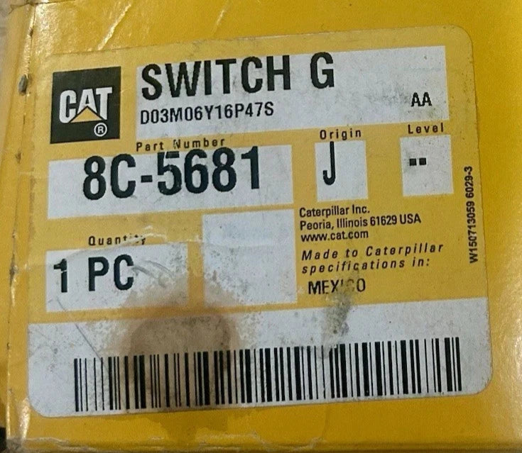 8C-5681 Genuine CAT Transmission Limiter Switch