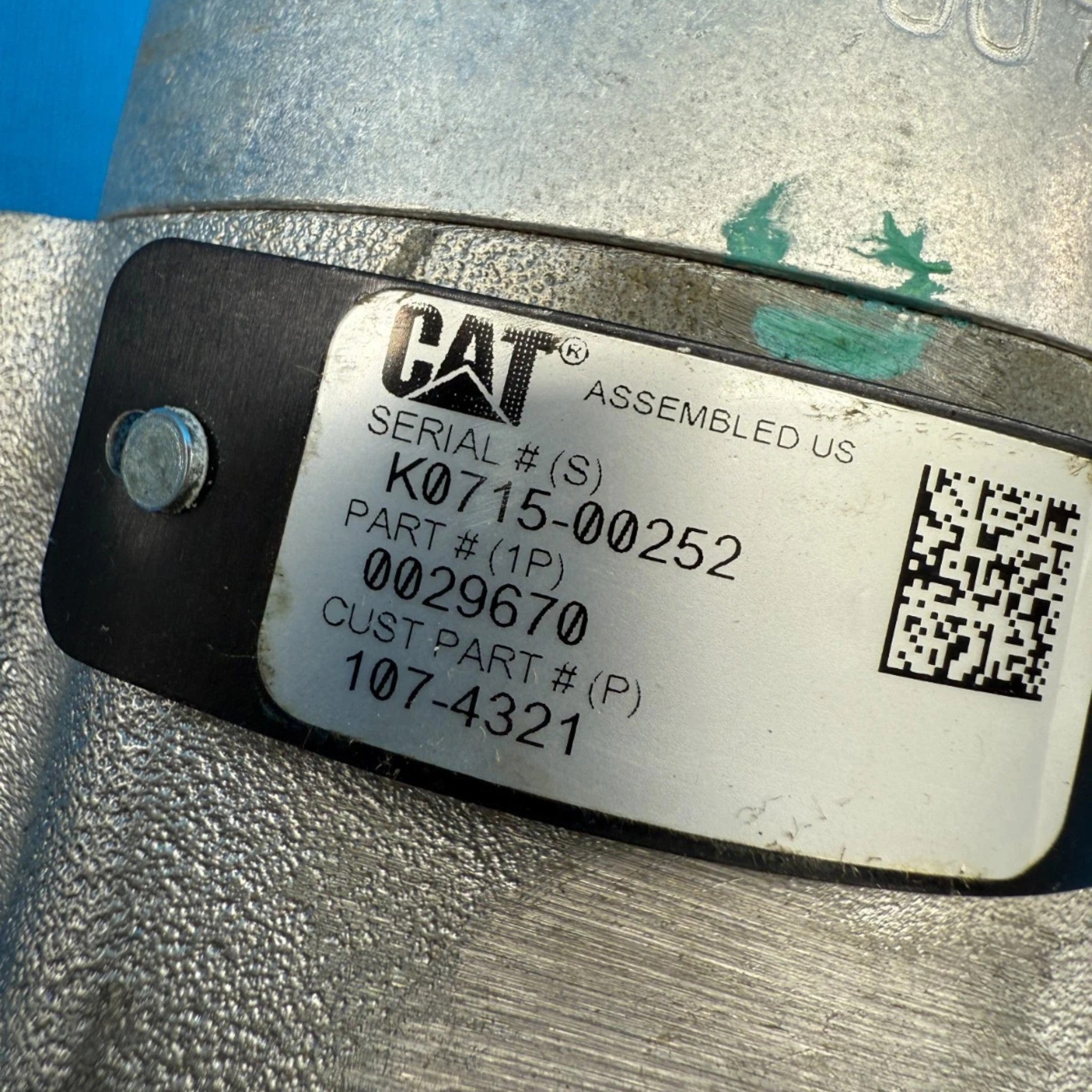 1074321 Genuine CAT Rear Section Kit