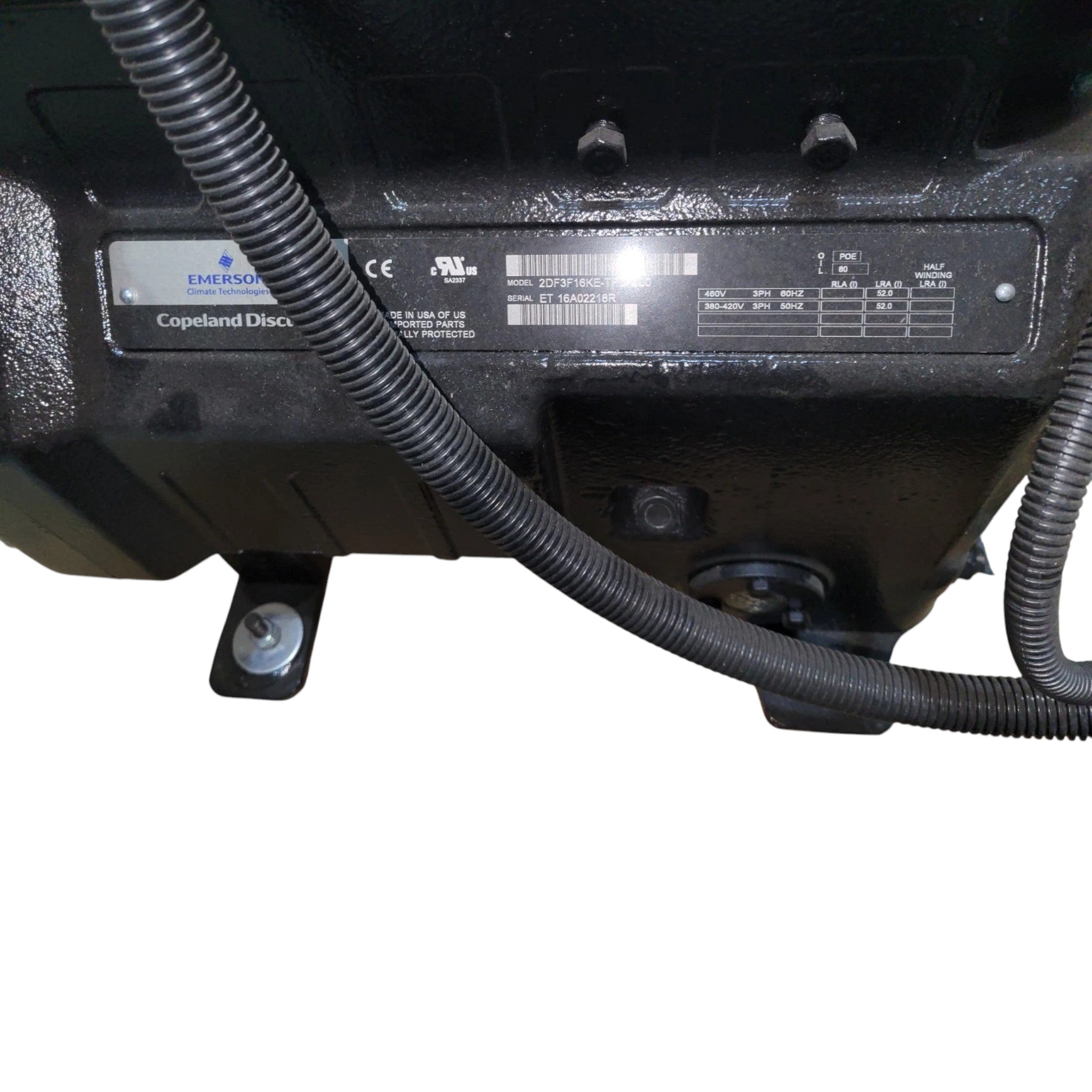 2DF3F16KE-TFD-C00 Genuine Copeland Compressor