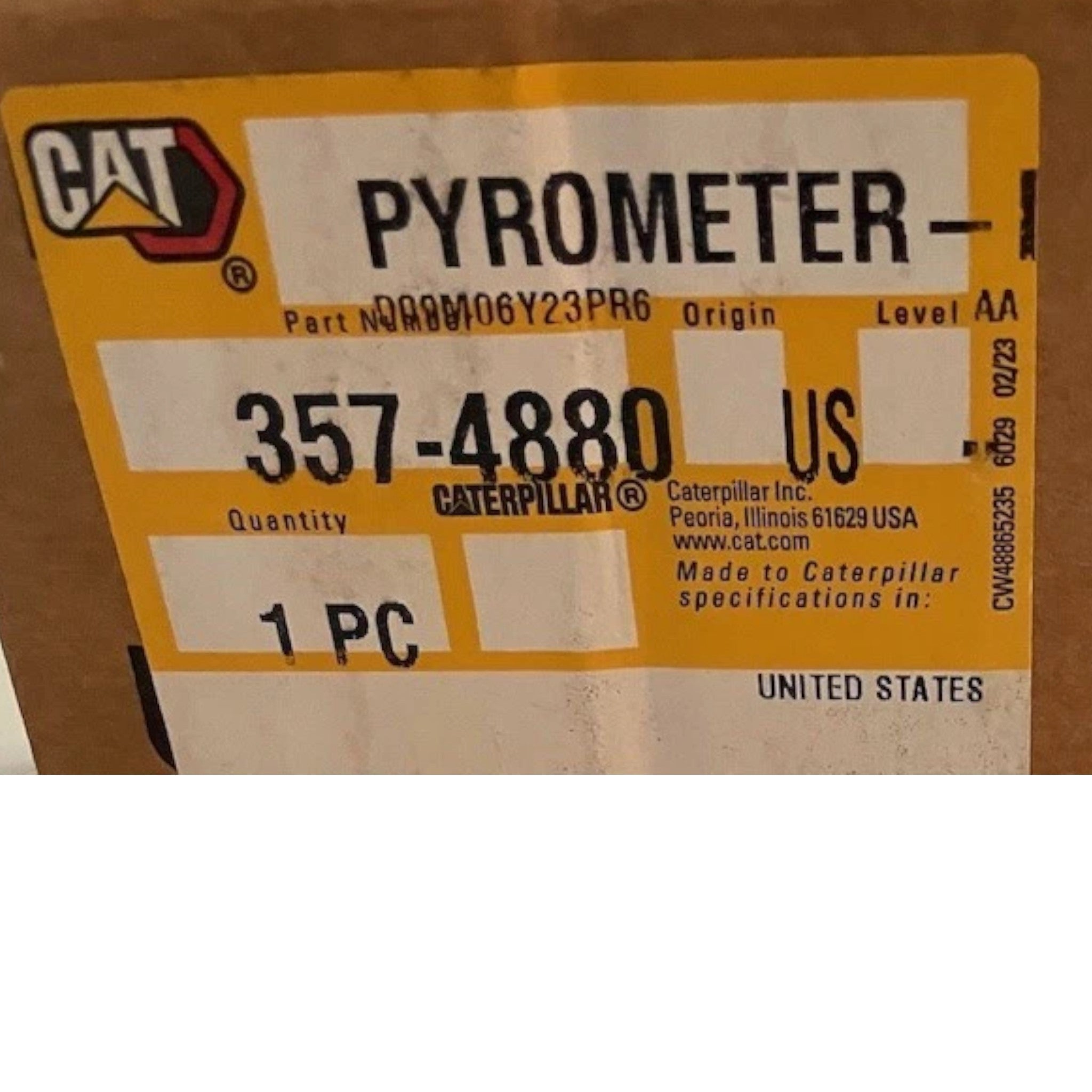 357-4880 Genuine CAT Digital Pyrometer