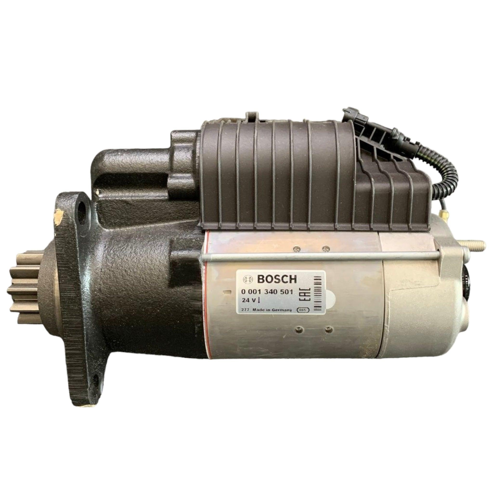 0-001-340-501 Genuine Bosch Starter Motor 24V - ADVANCED TRUCK PARTS