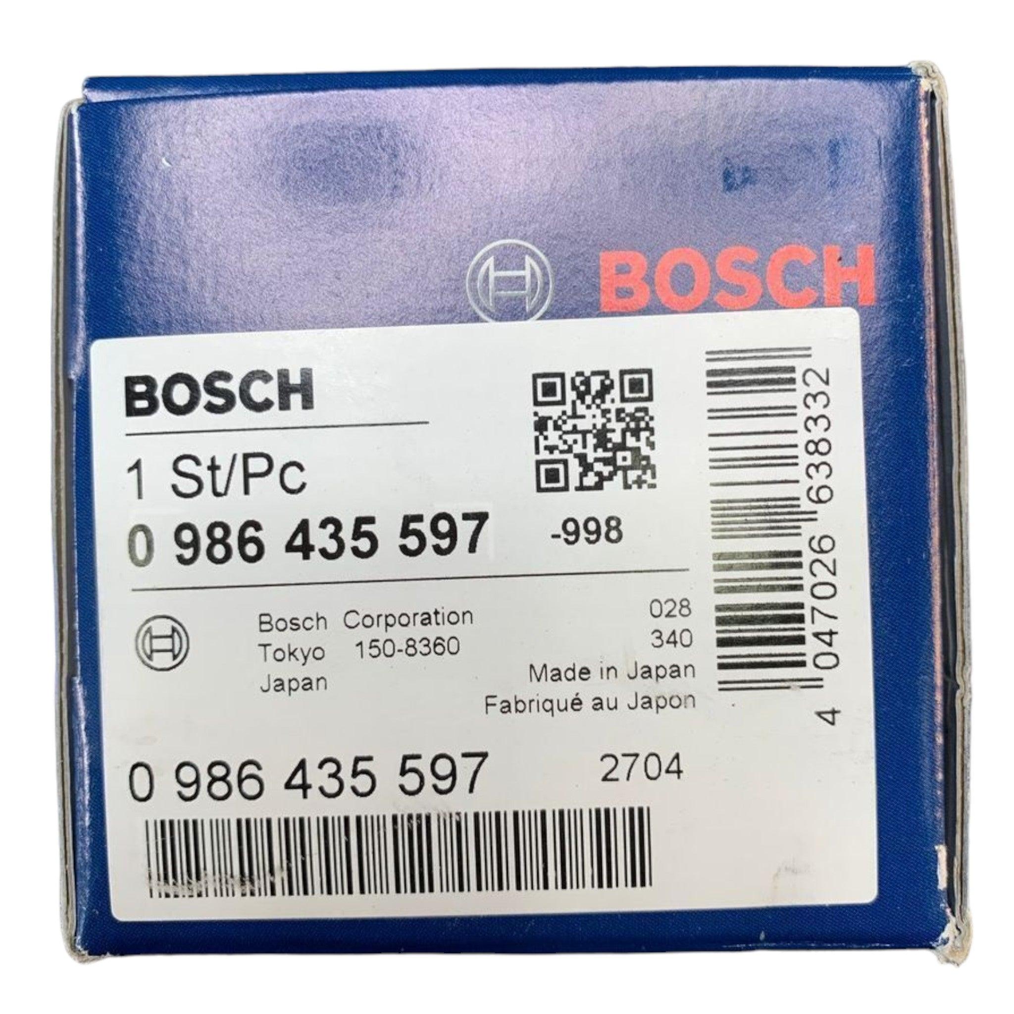 0 986 435 597 Genuine Bosch Fuel Injector - ADVANCED TRUCK PARTS